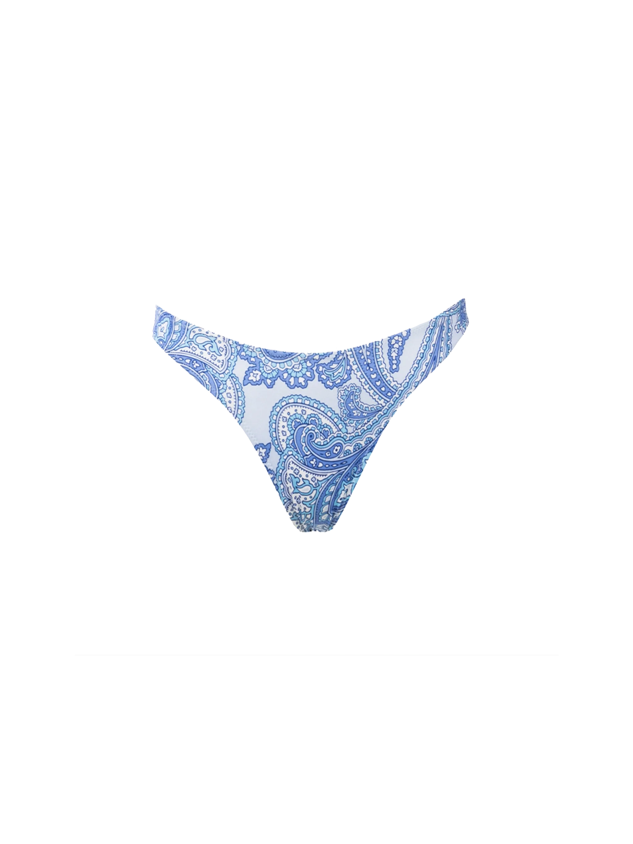 Naomi paisley print cheeky swim briefs