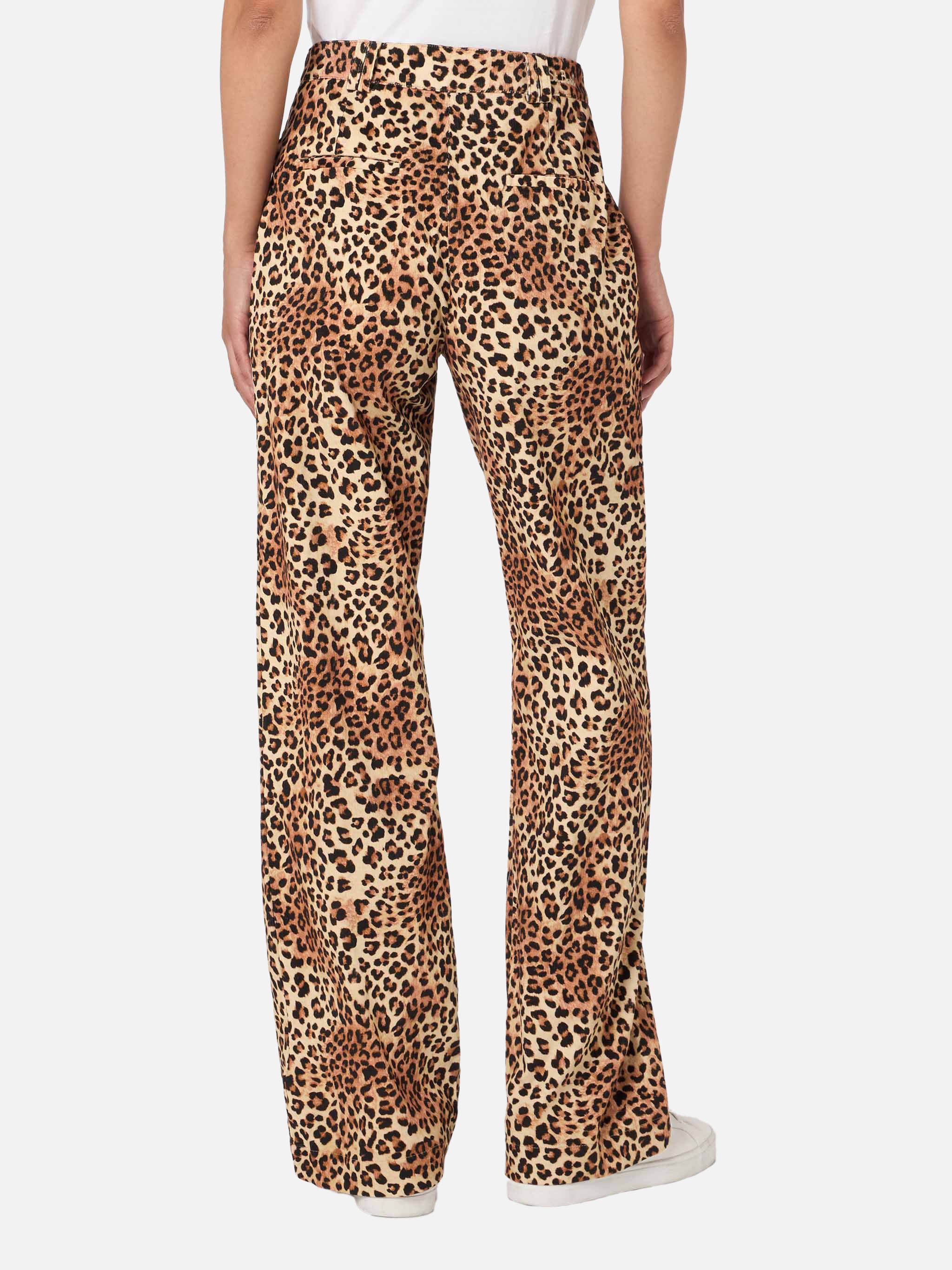 Lisbeth leopard corduroy pants - Image 3