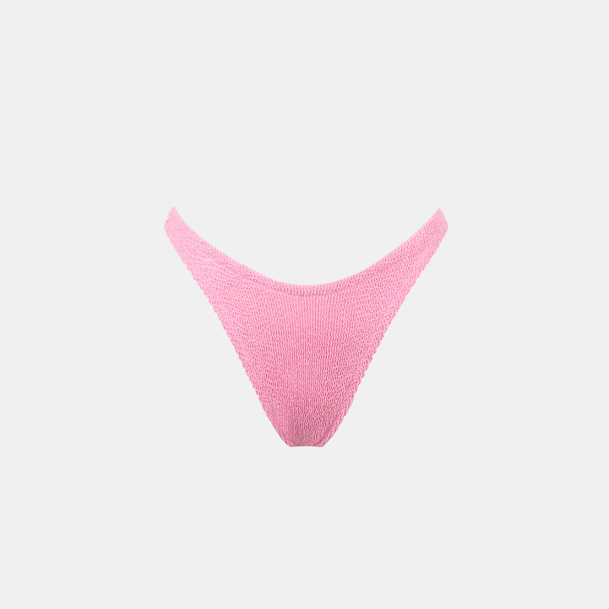 Pink Naomi crinkle cheeky swim briefs