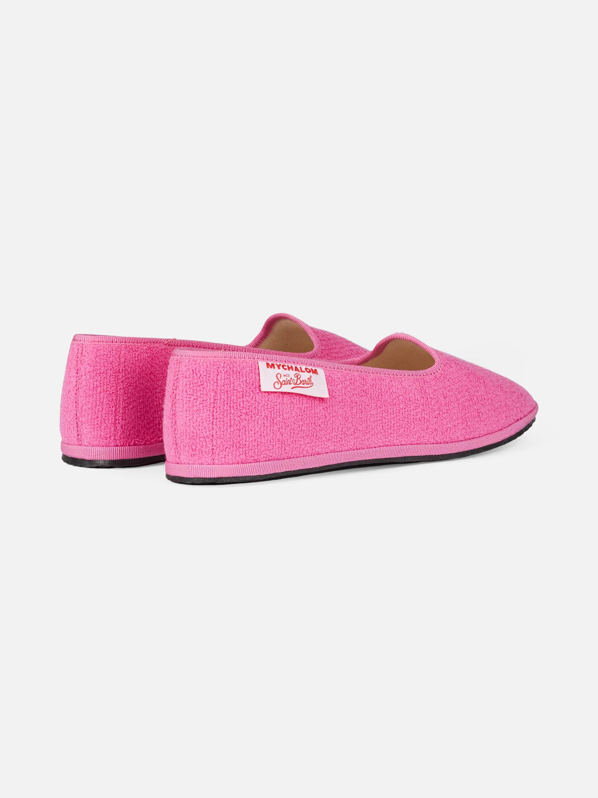 Pink Mychal terry friulana slippers | Special Edition - Image 4
