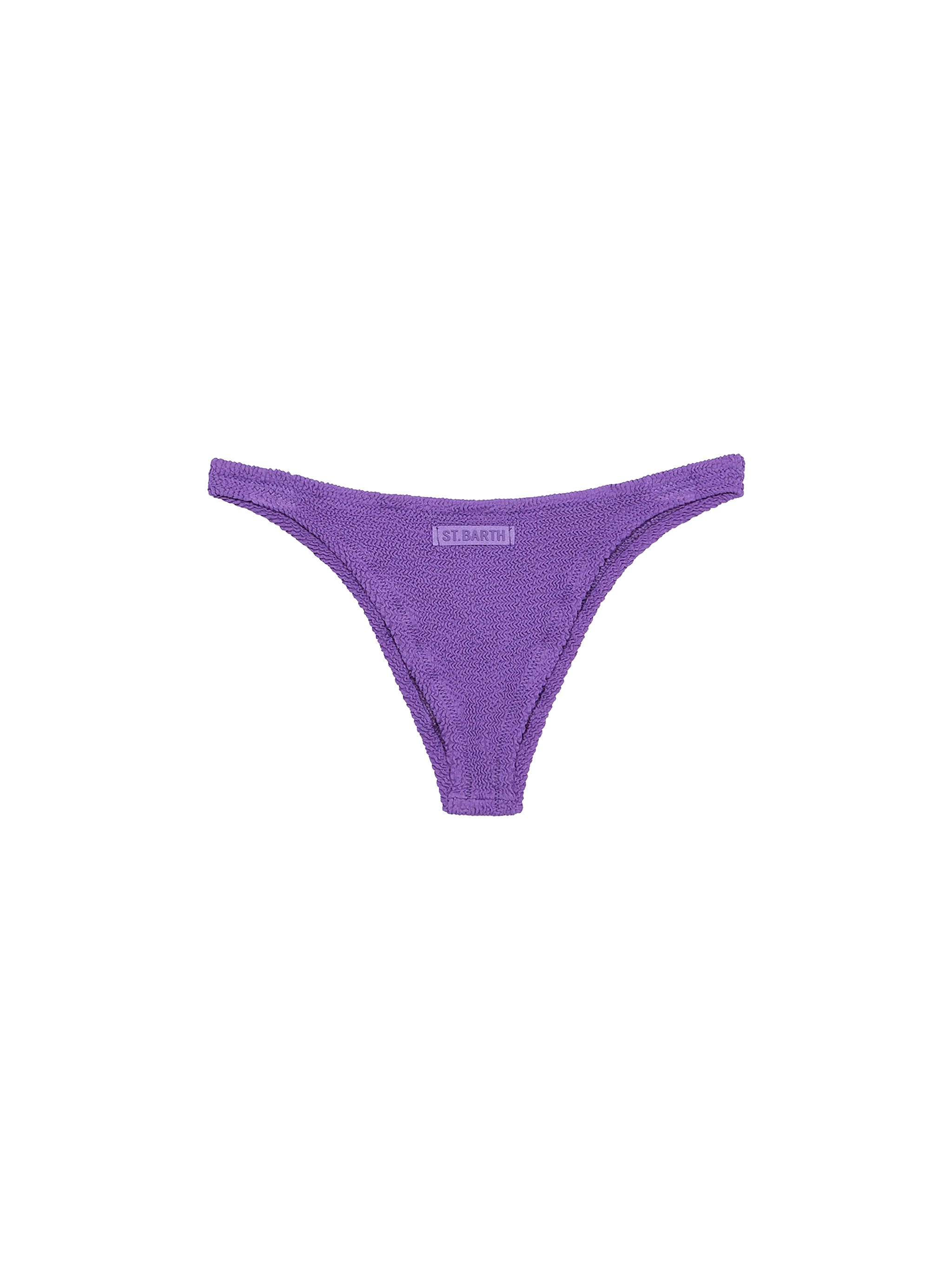 Naomi purple crinkle cheeky bikini briefs - Image 2