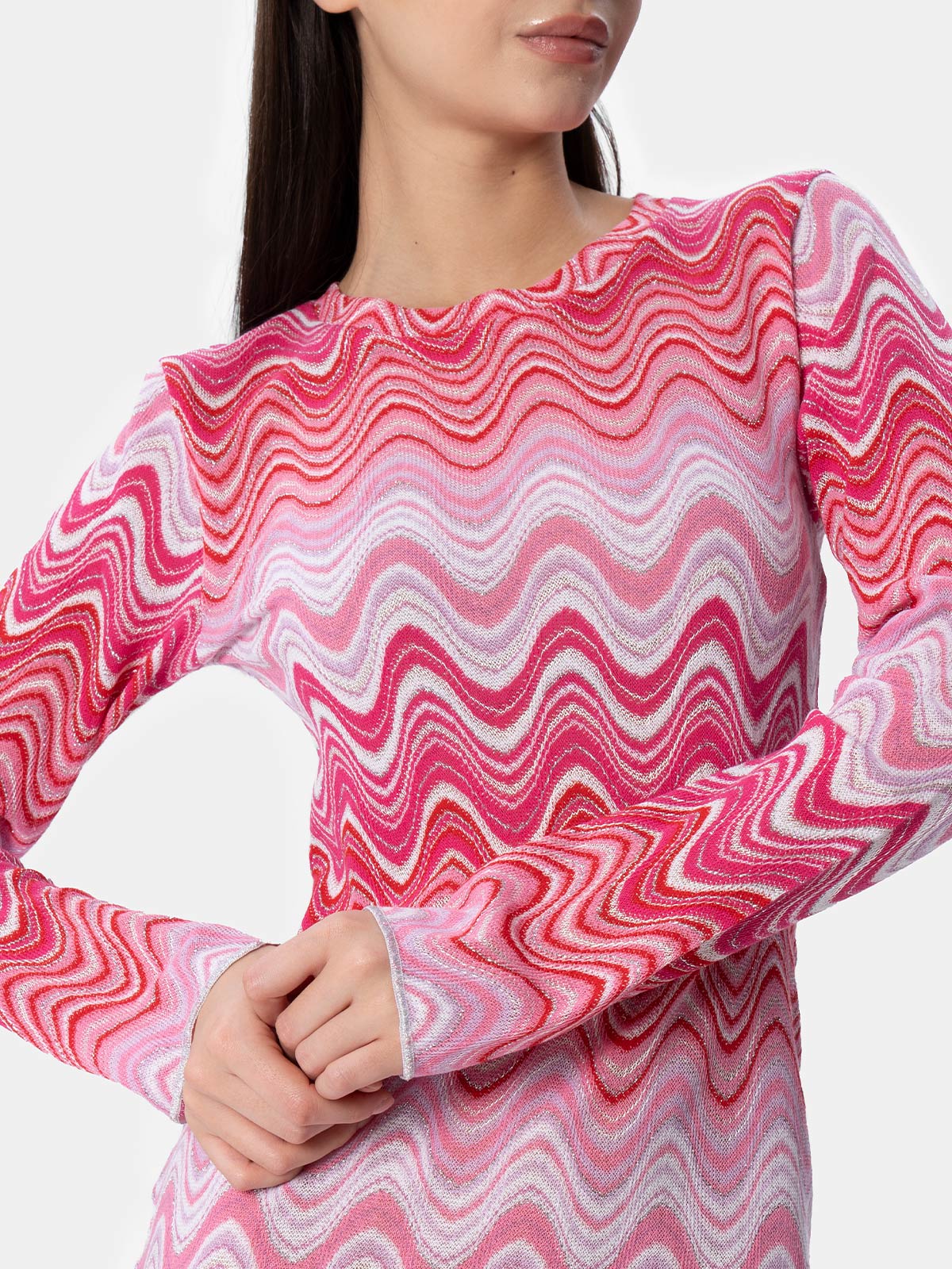 Imany pink raschel dress - Image 2