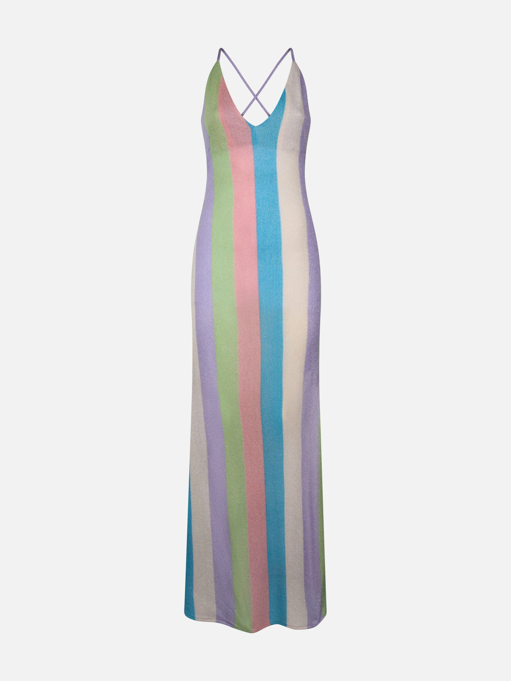 Eydis striped raschel long dress - Image 4