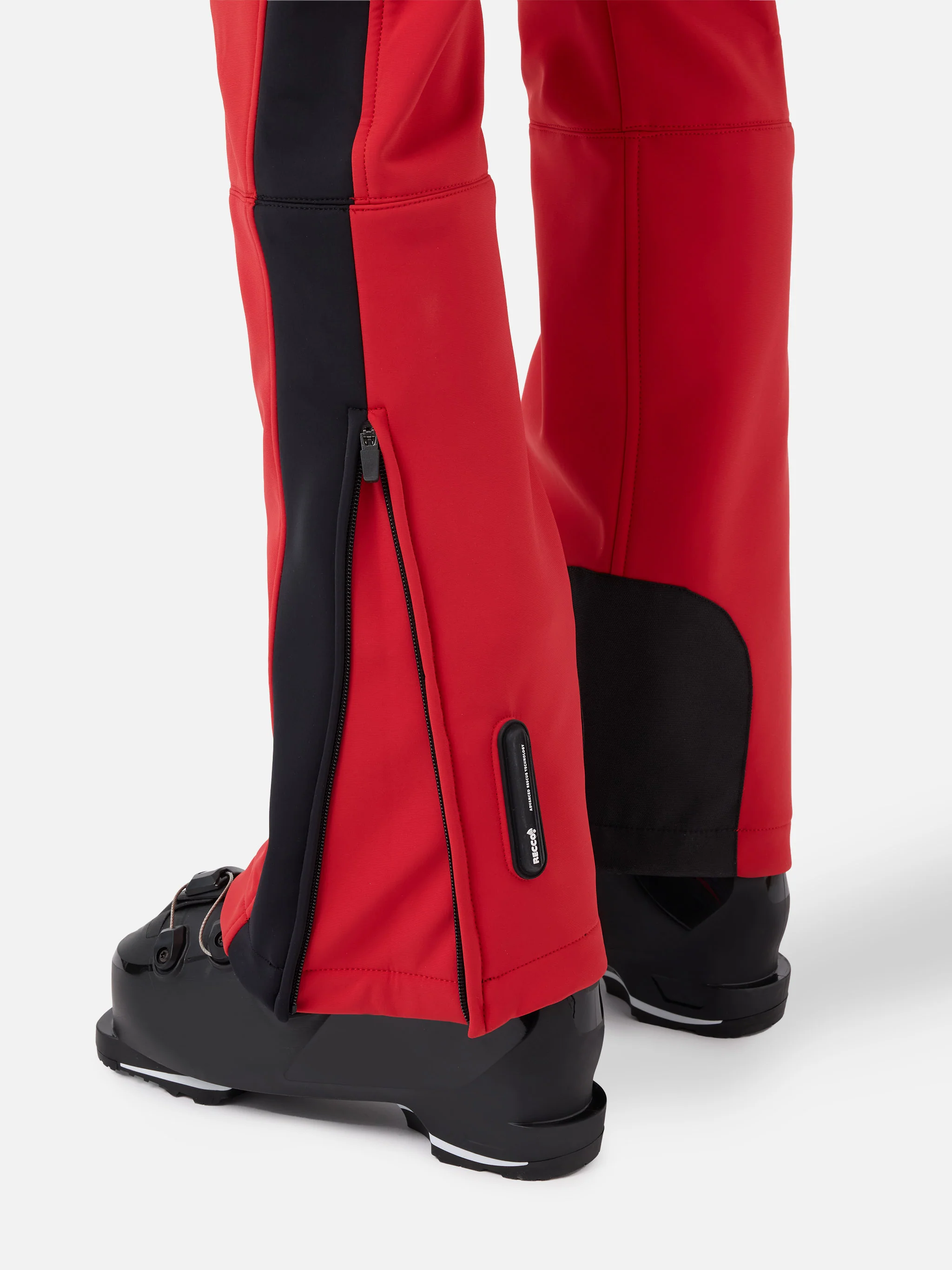 Garmisch red ski suit with RECCO® technology - Image 4