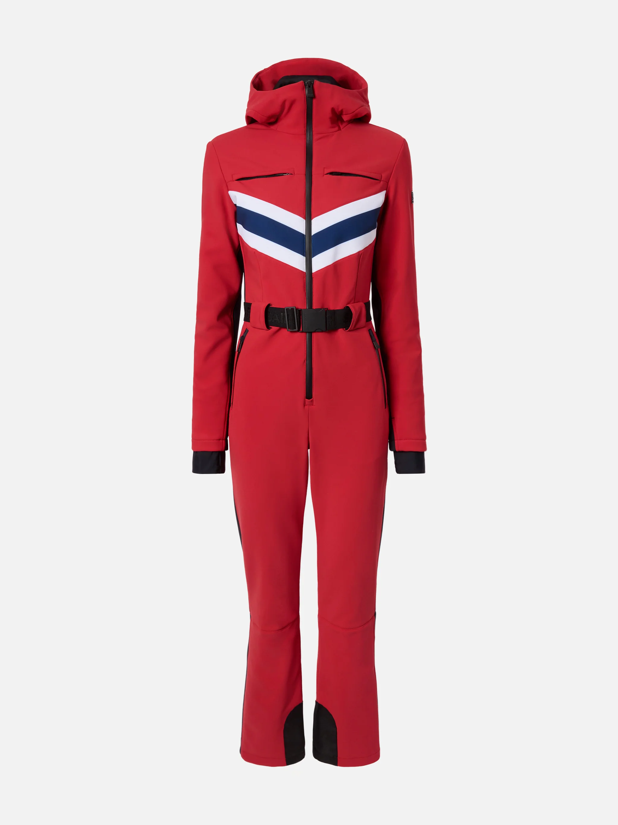 Garmisch red ski suit with RECCO® technology - Image 8