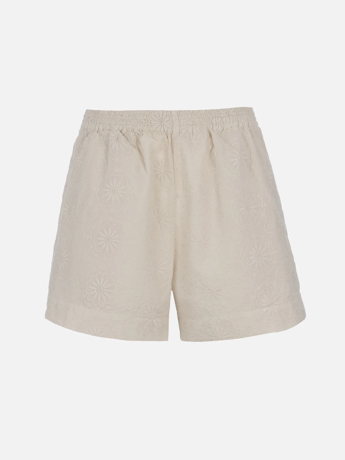 Meave black sangallo cotton shorts - Image 4