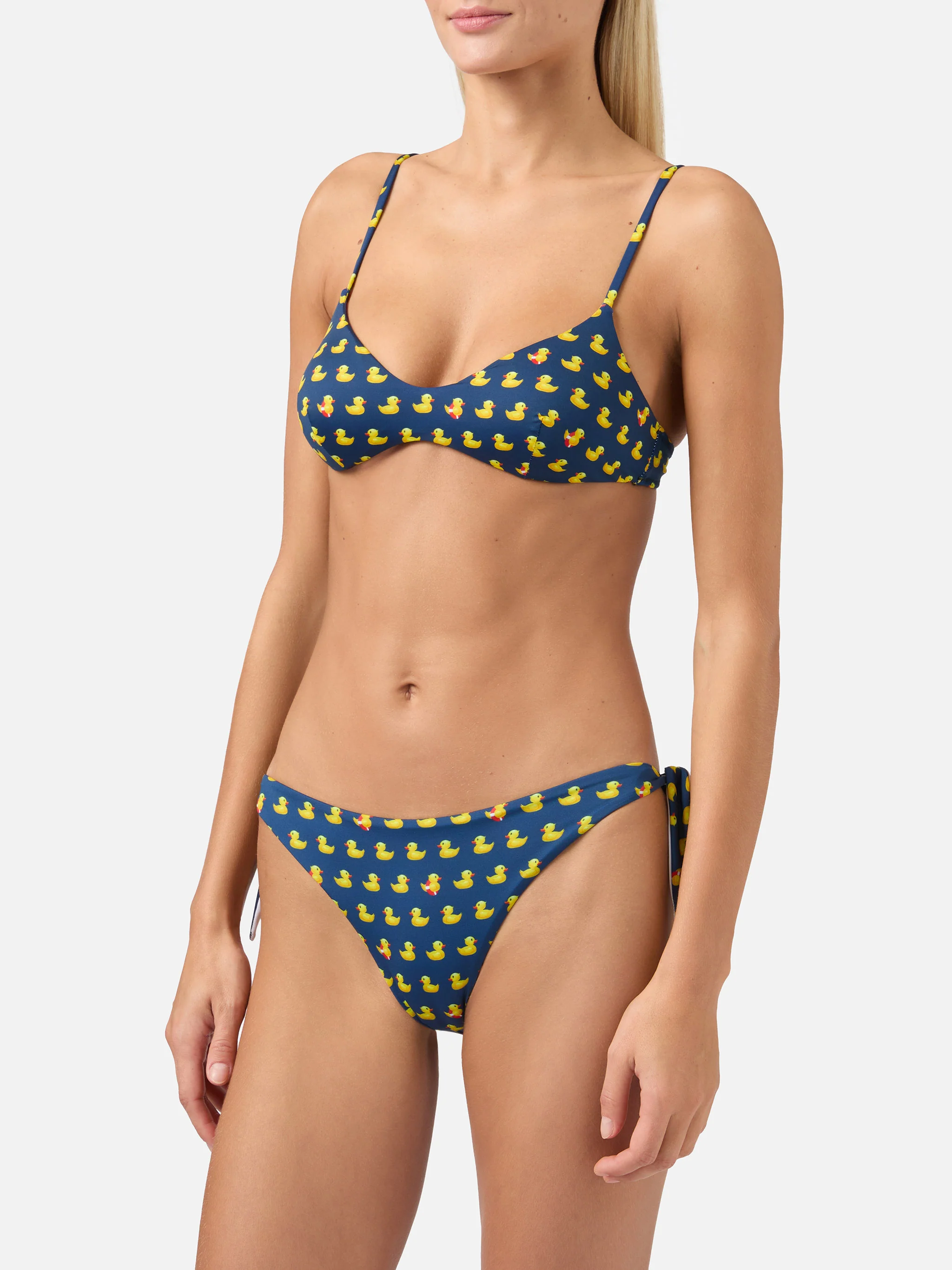 May Yali ducky print scoop bralette bikini - Image 2