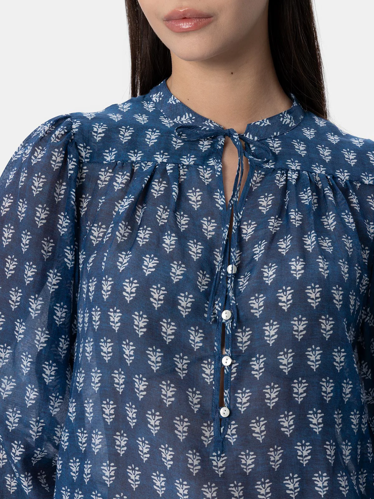 Harper silk voile blouse - Image 2