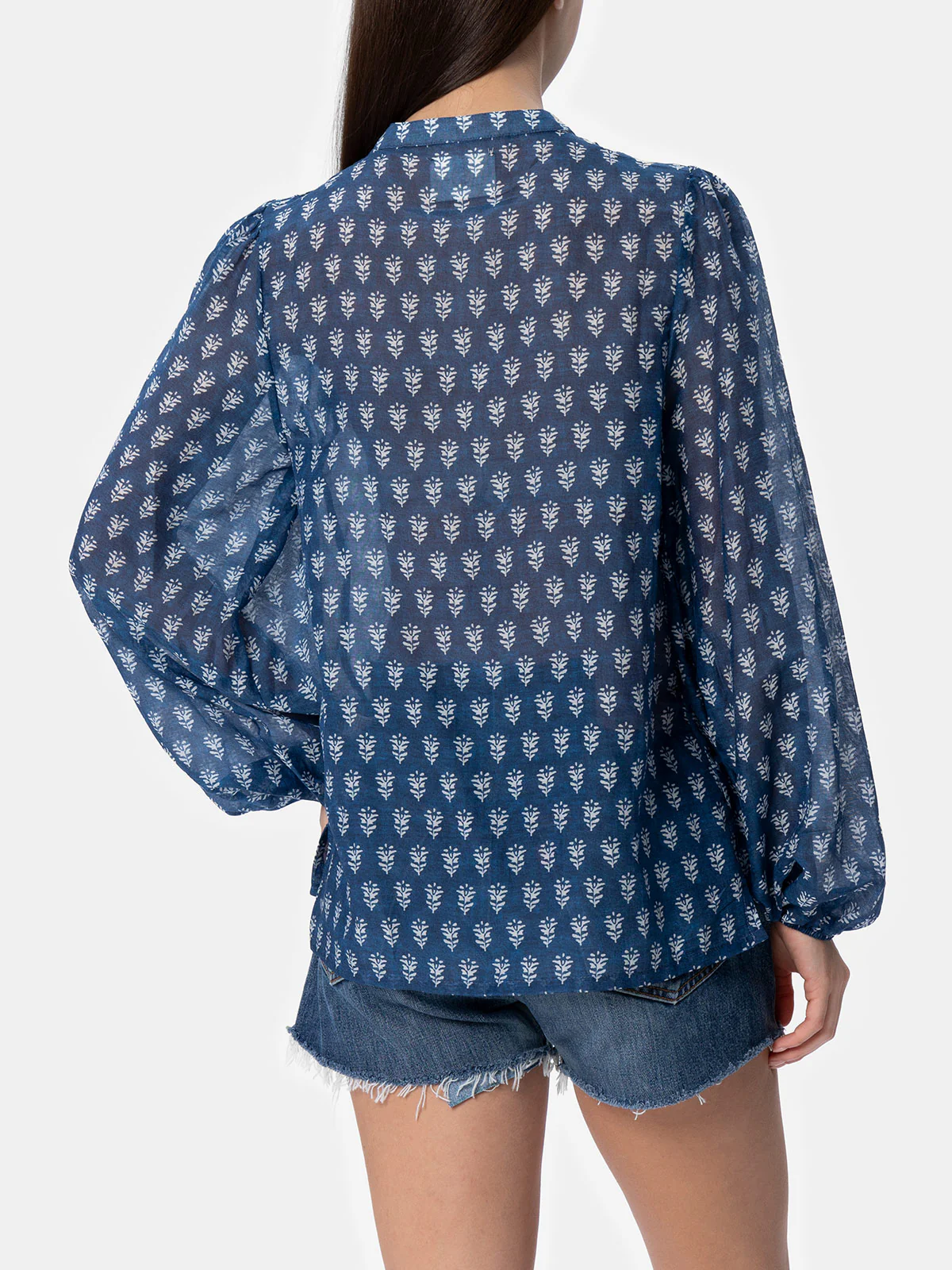 Harper silk voile blouse - Image 3