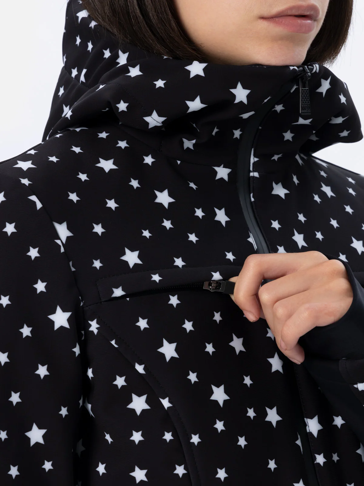 Garmisch stars print ski suit with RECCO® technology - Image 5