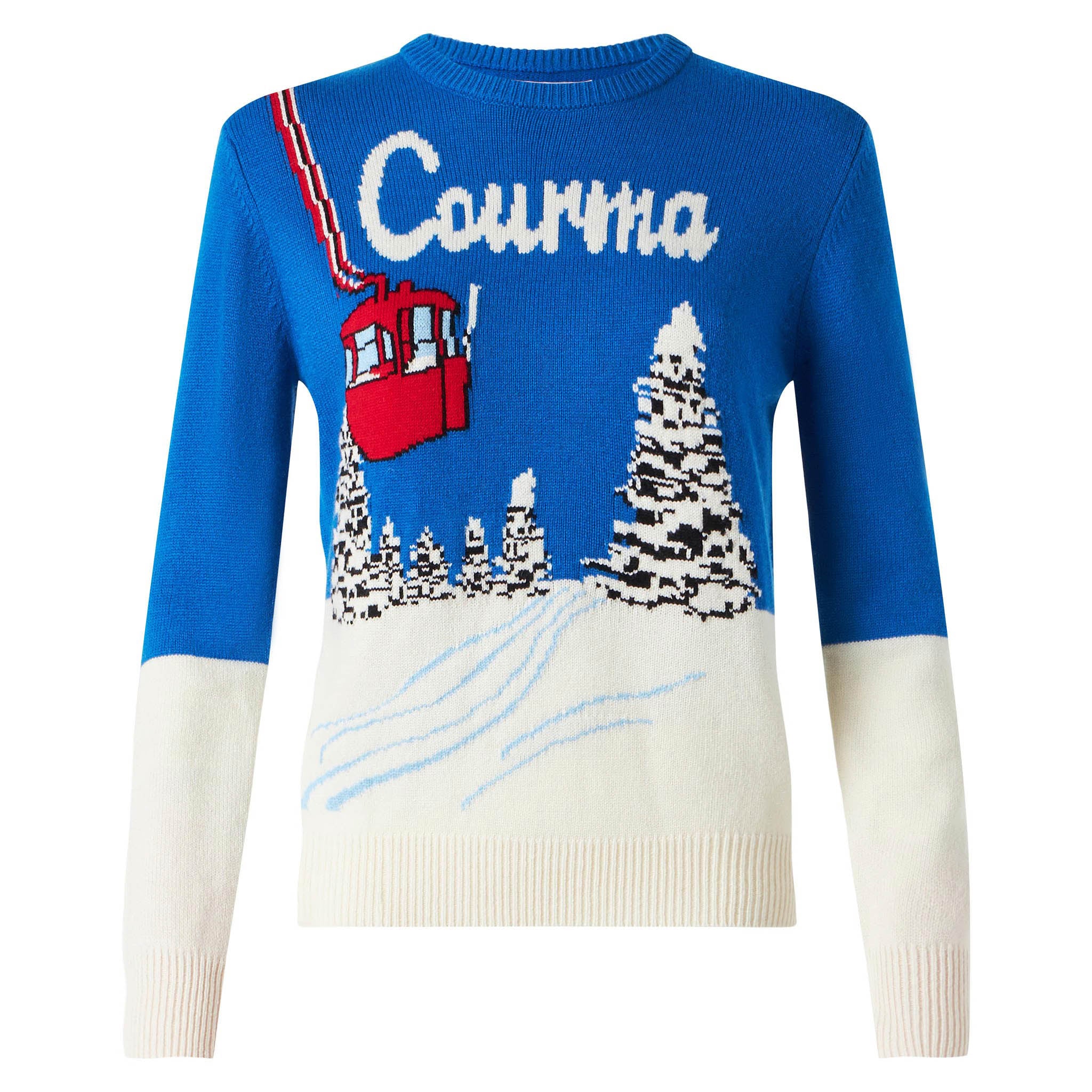 New Queen sweater with Courma postcard jacquard - Image 4