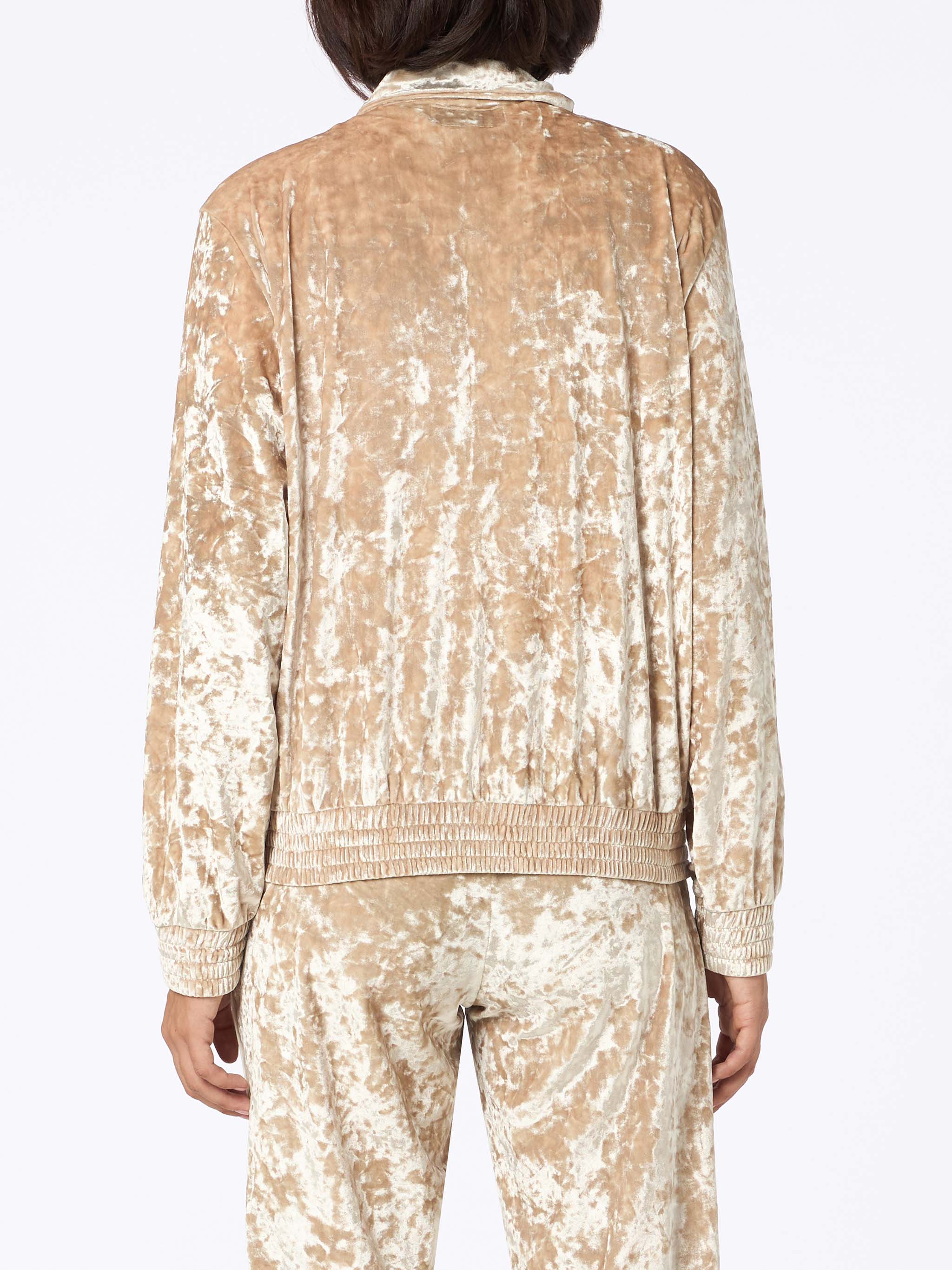 Miriam beige chenille sweatshirt - Image 4