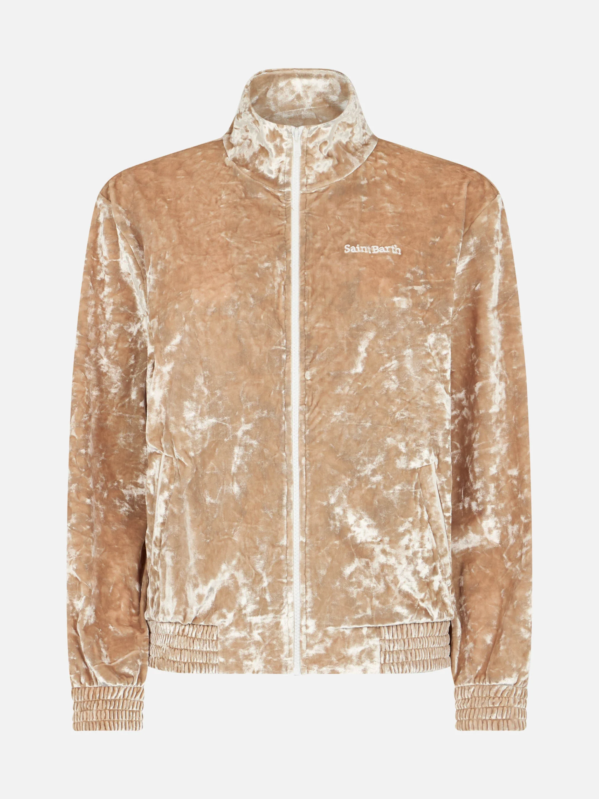 Miriam beige chenille sweatshirt - Image 5