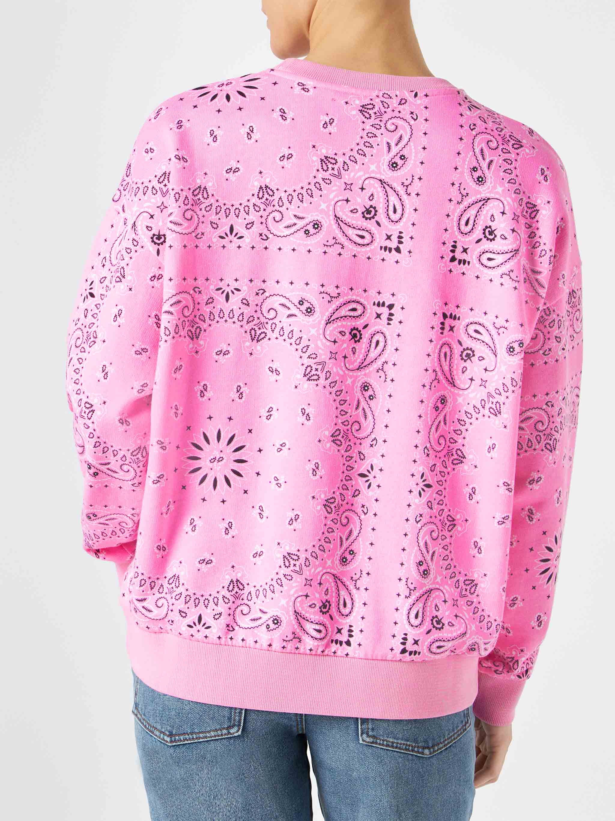 Stardust pink bandana sweatshirt - Image 4