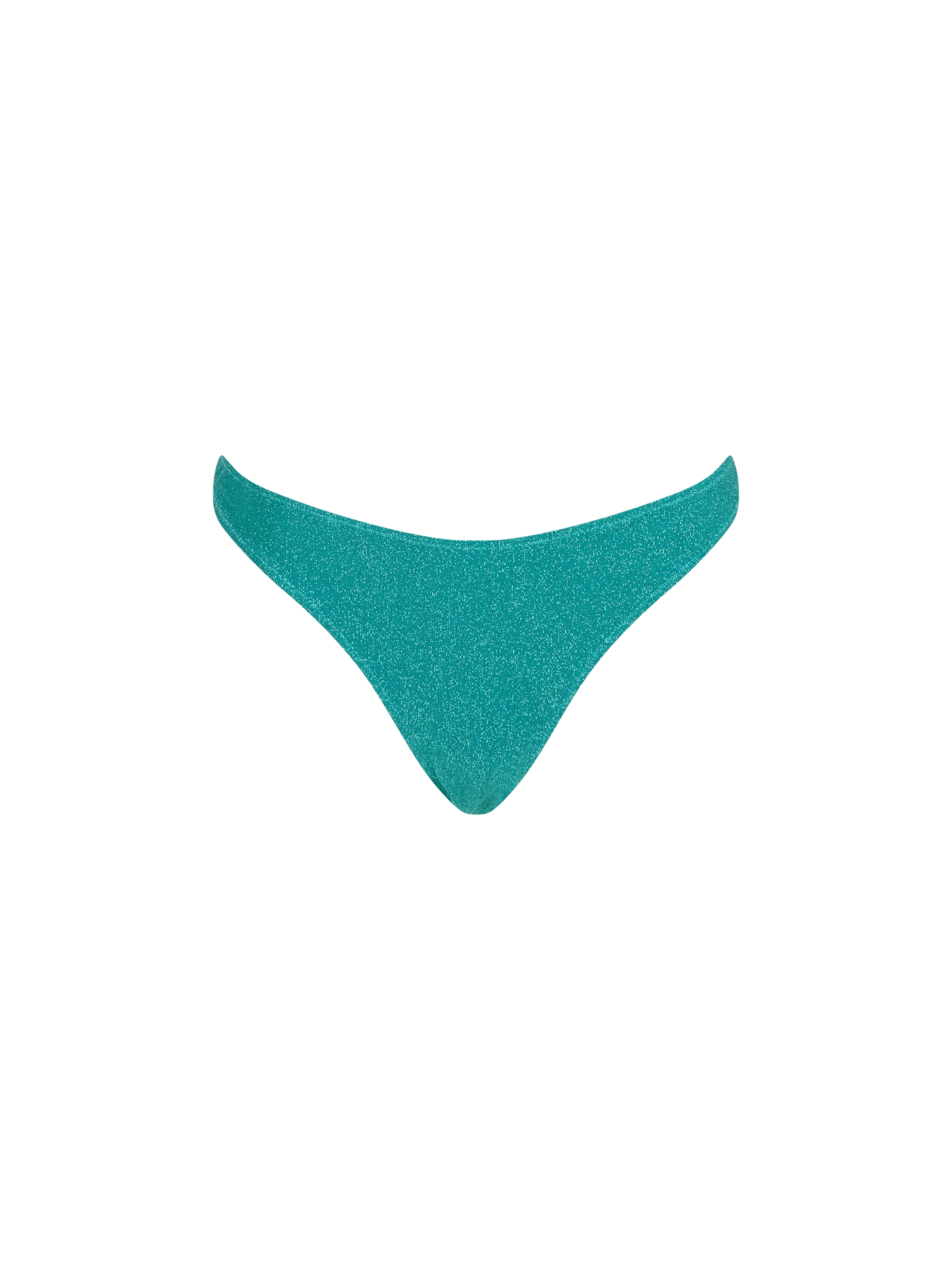 Lido teal lurex swim briefs