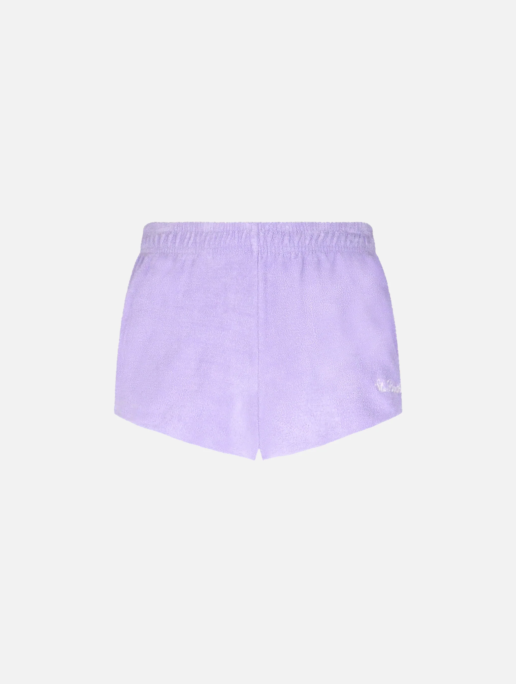 Terry Francine pull up shorts with piping - Image 5
