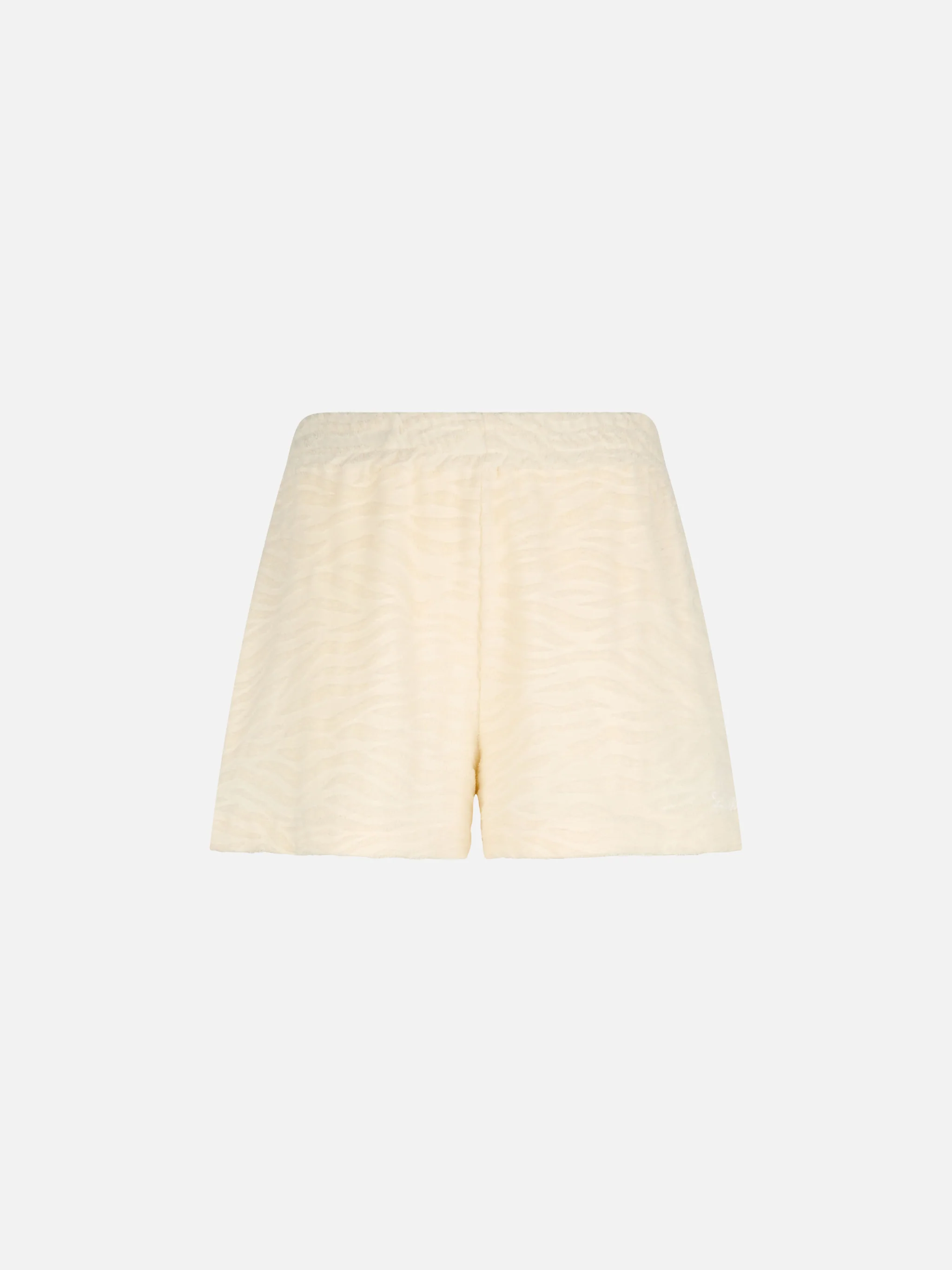 Meave zebra terry cotton shorts - Image 5