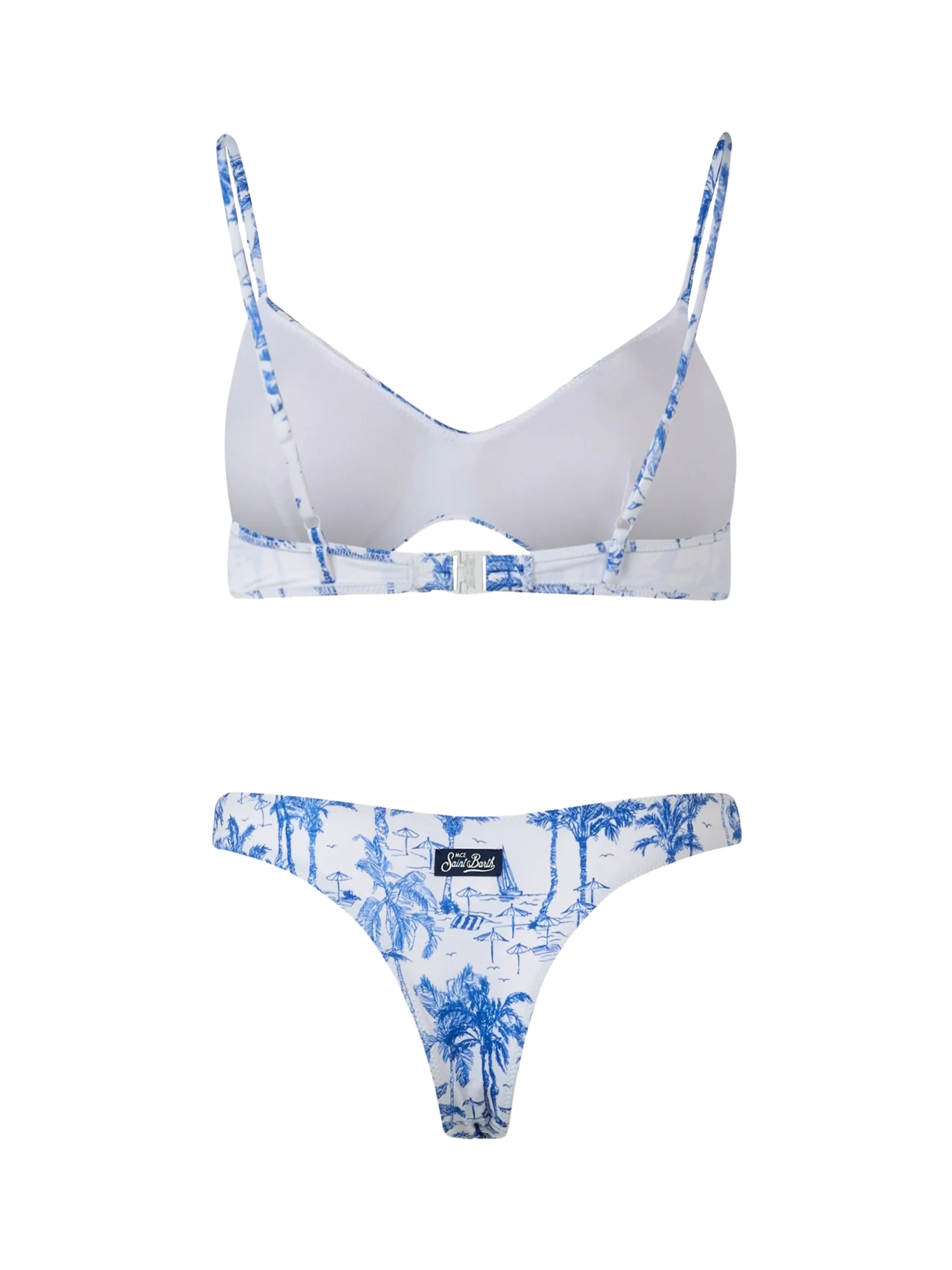 May Naomi Toile de Jouy scoop bralette bikini - Image 3
