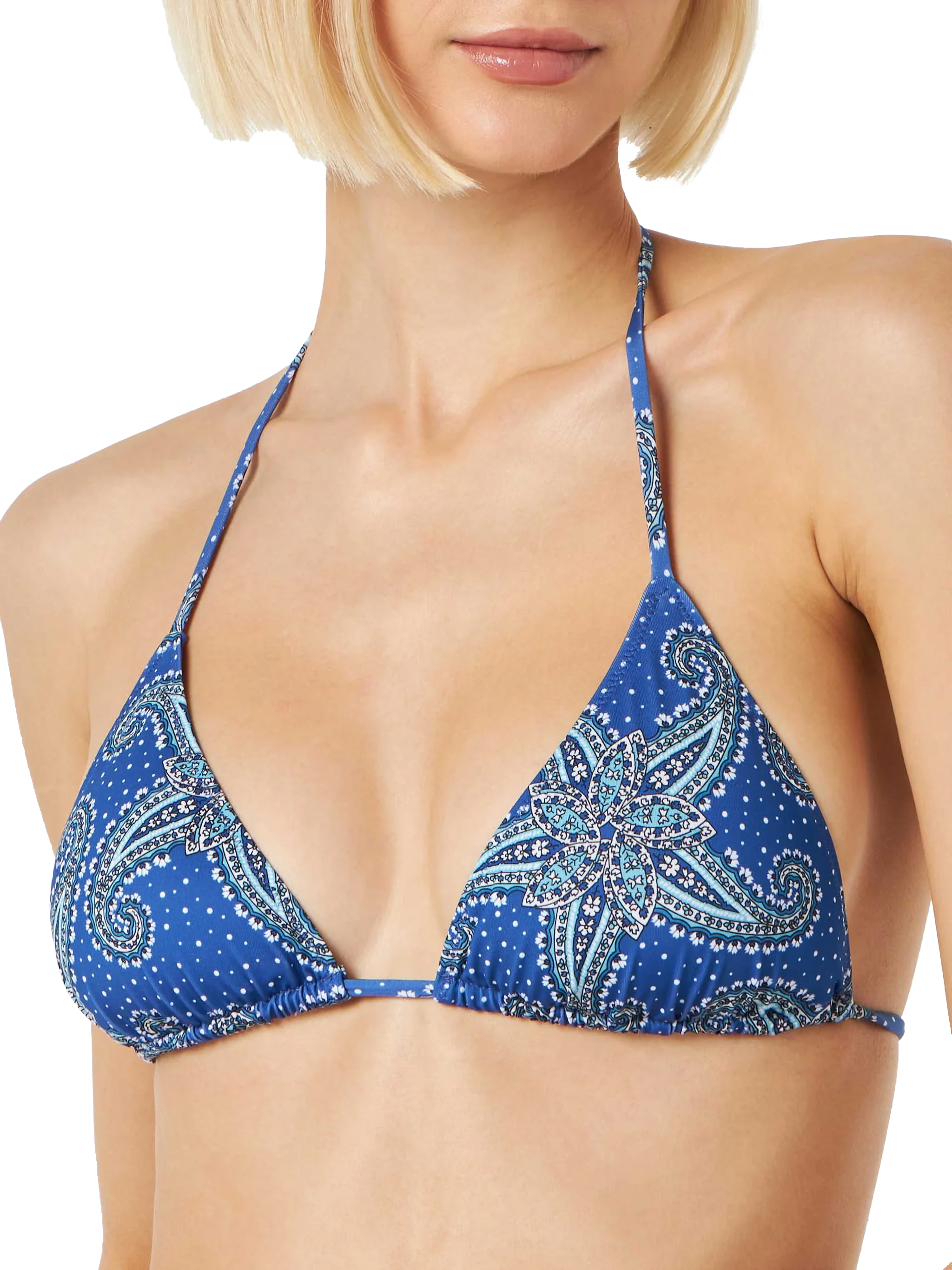 Leah paisley star triangle bikini top - Image 2
