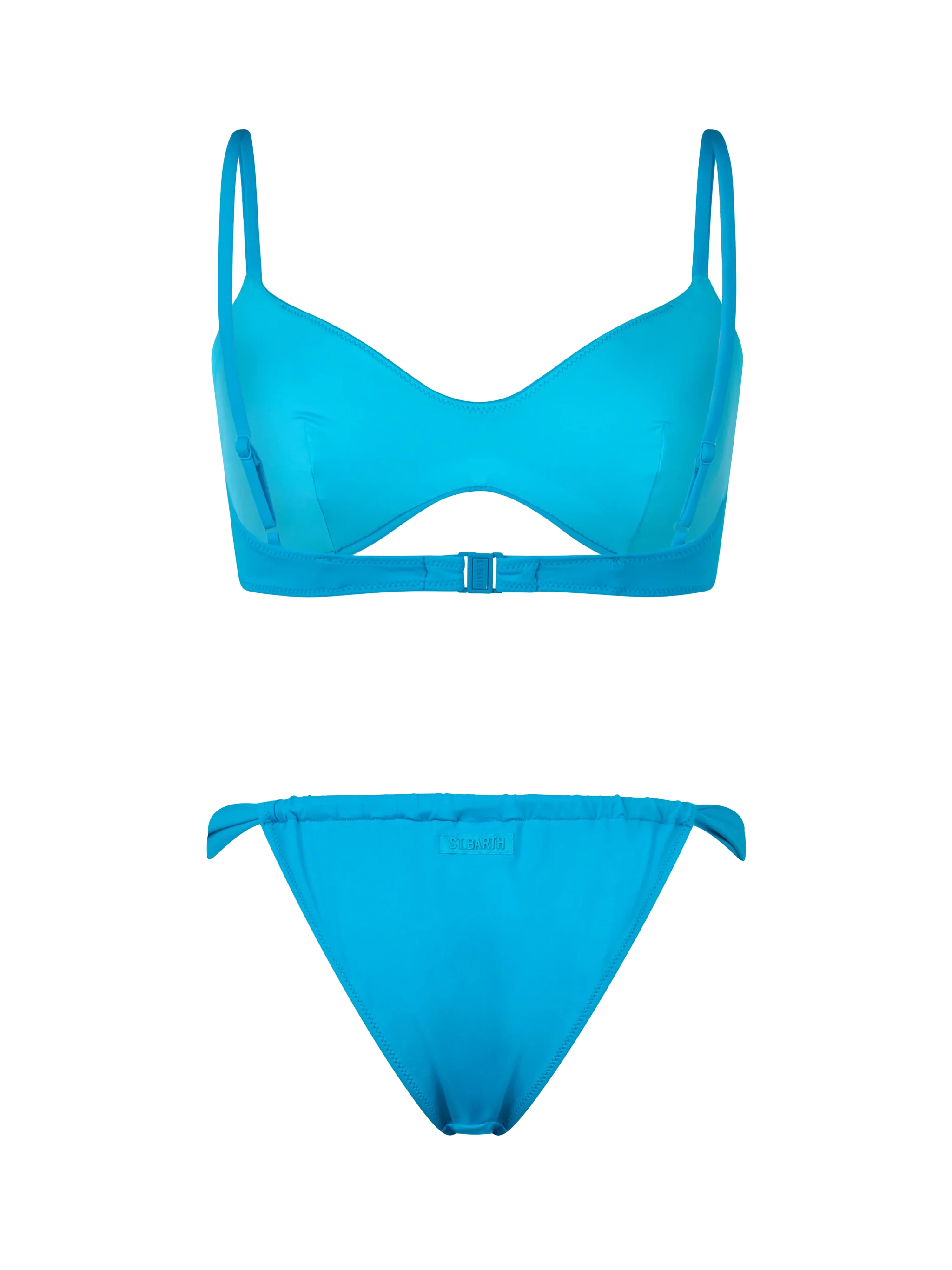 May Noelle turquoise scoop bralette bikini - Image 3