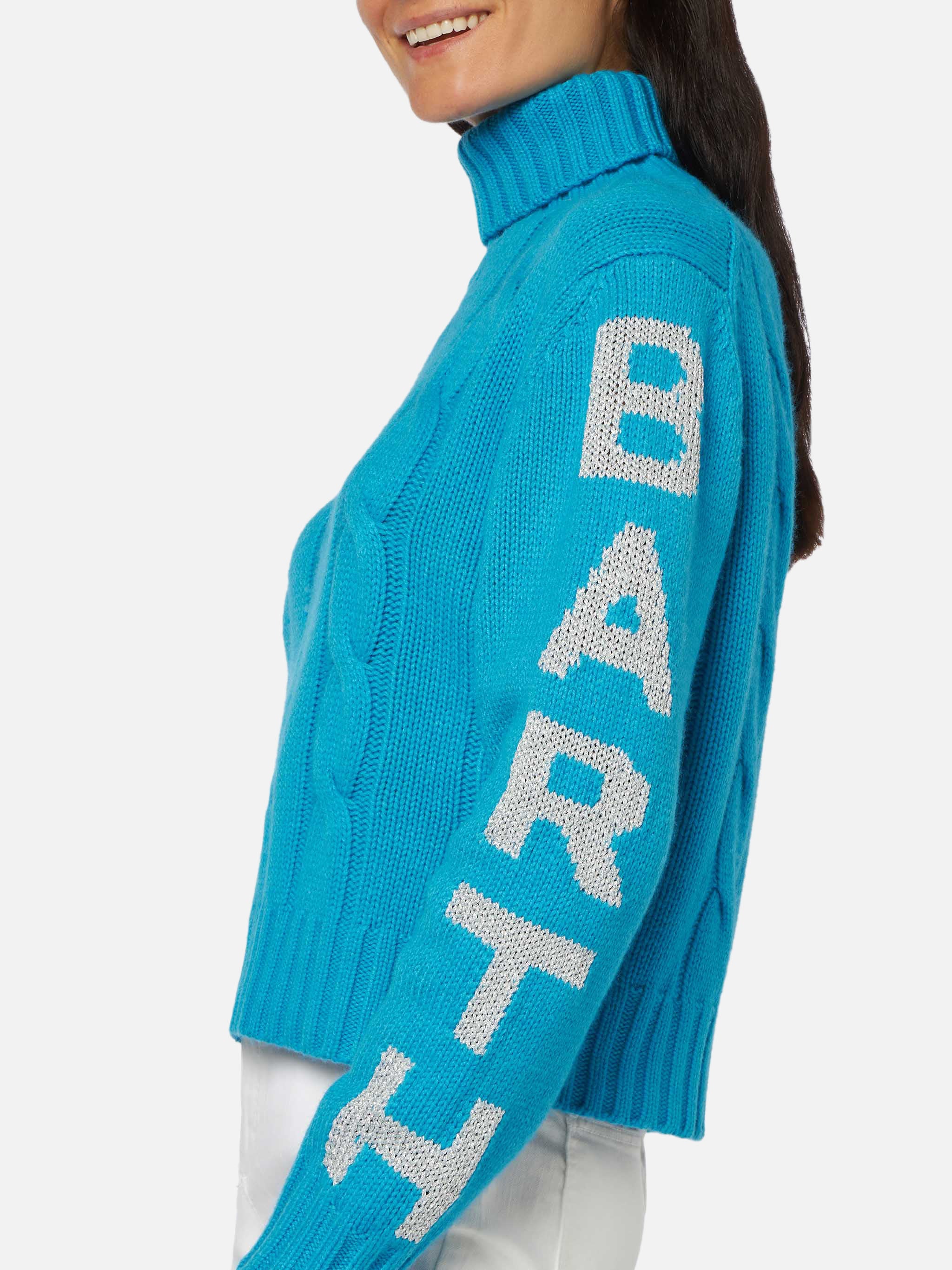 Logo jacquard Adler turtleneck sweater - Image 2