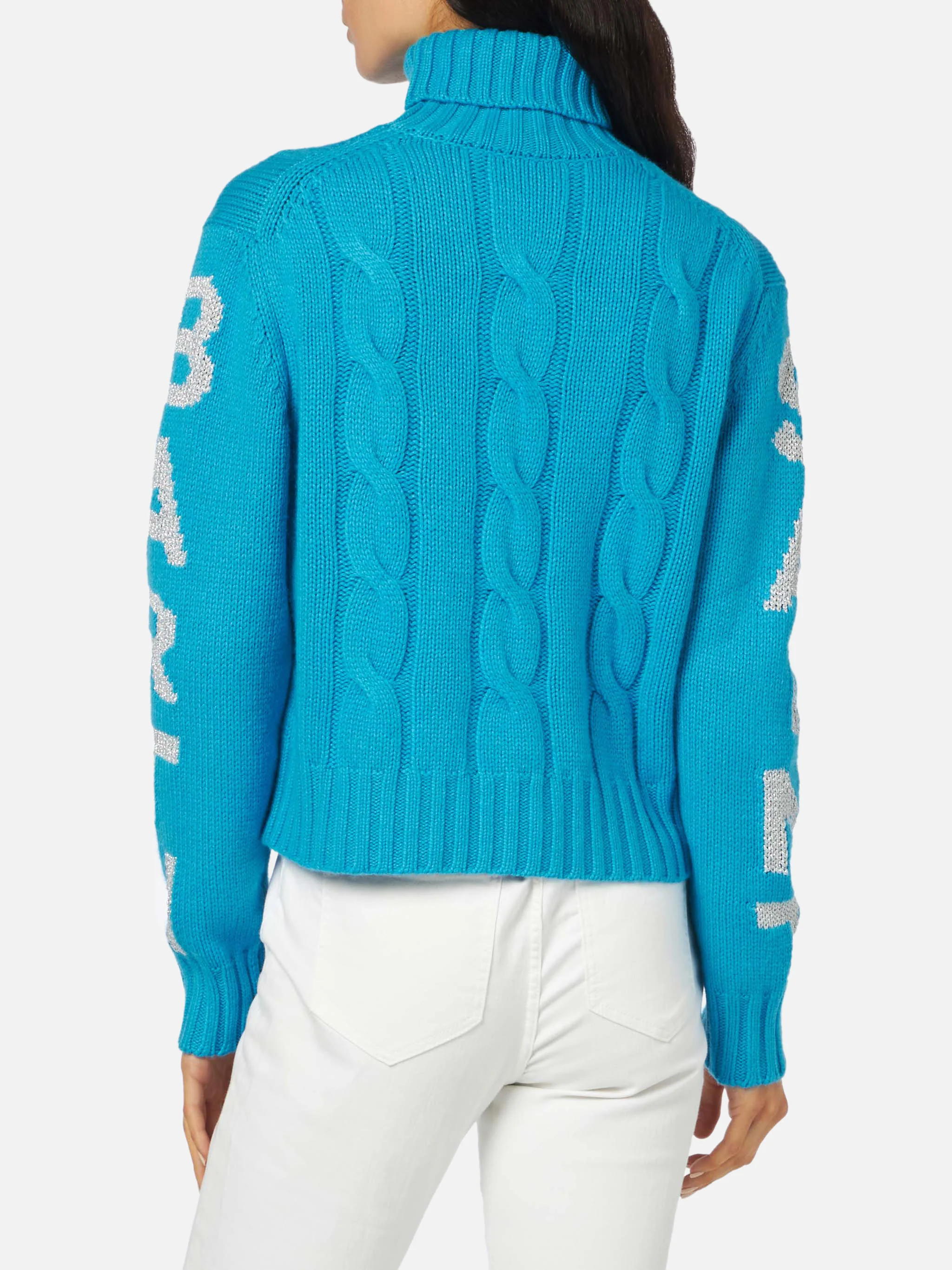Logo jacquard Adler turtleneck sweater - Image 3