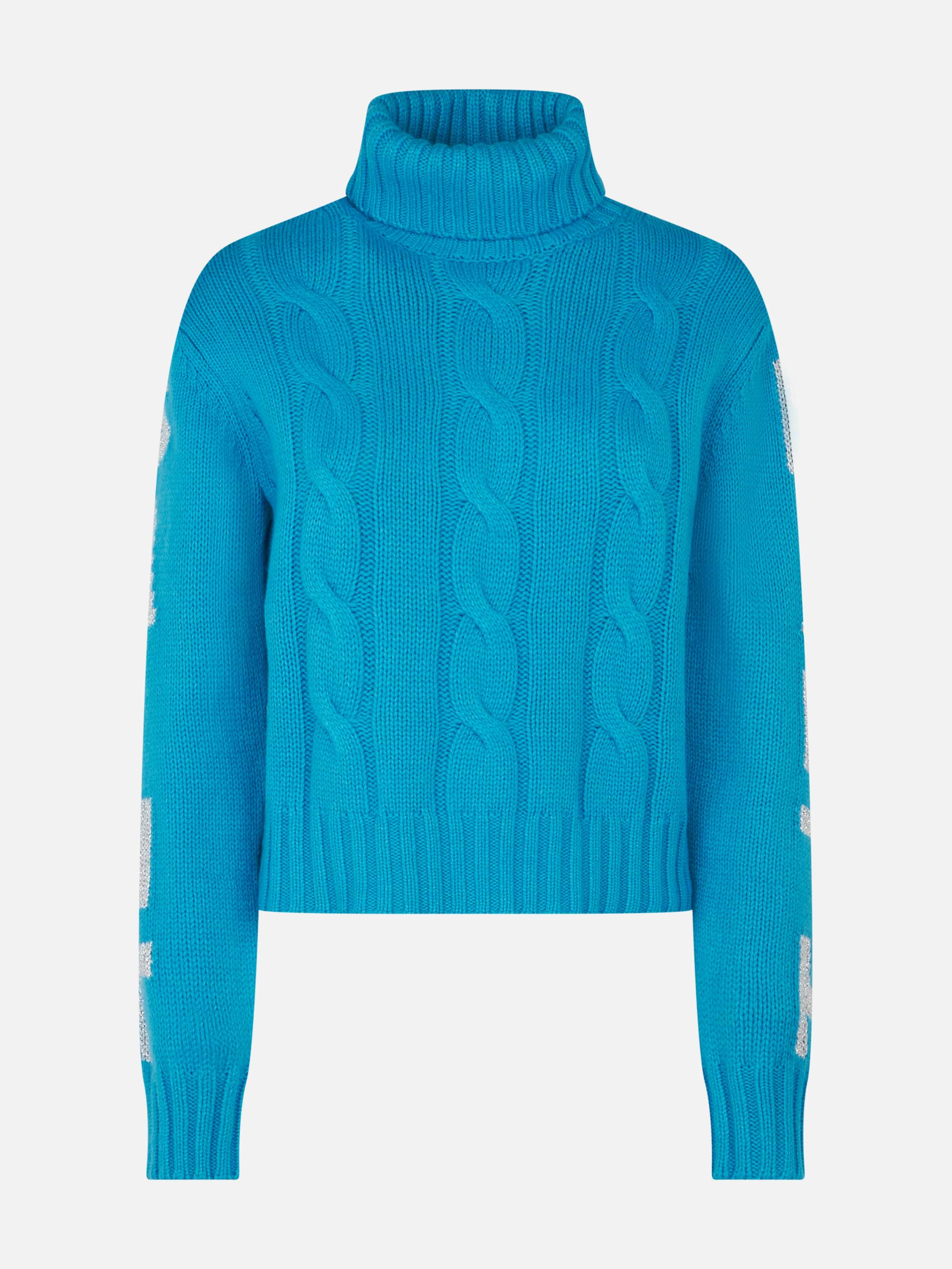 Logo jacquard Adler turtleneck sweater - Image 4
