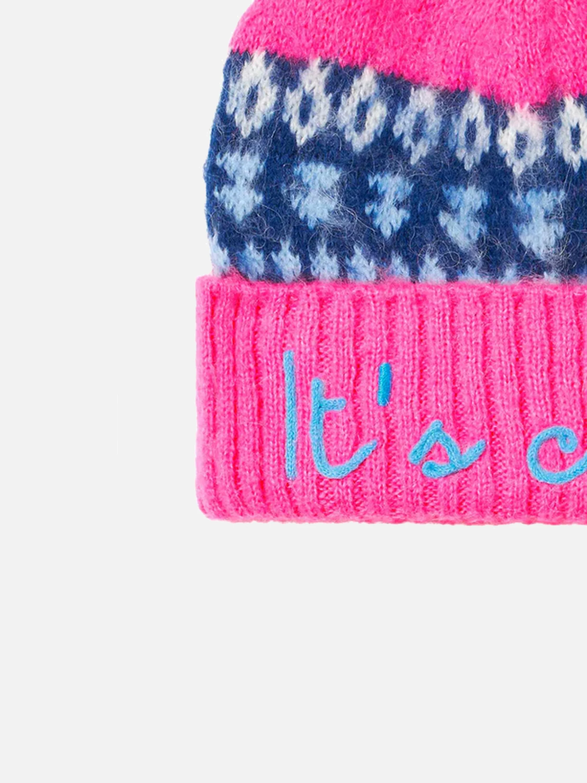 Wengen Nordic Soft beanie with jacquard and embroidery - Image 2