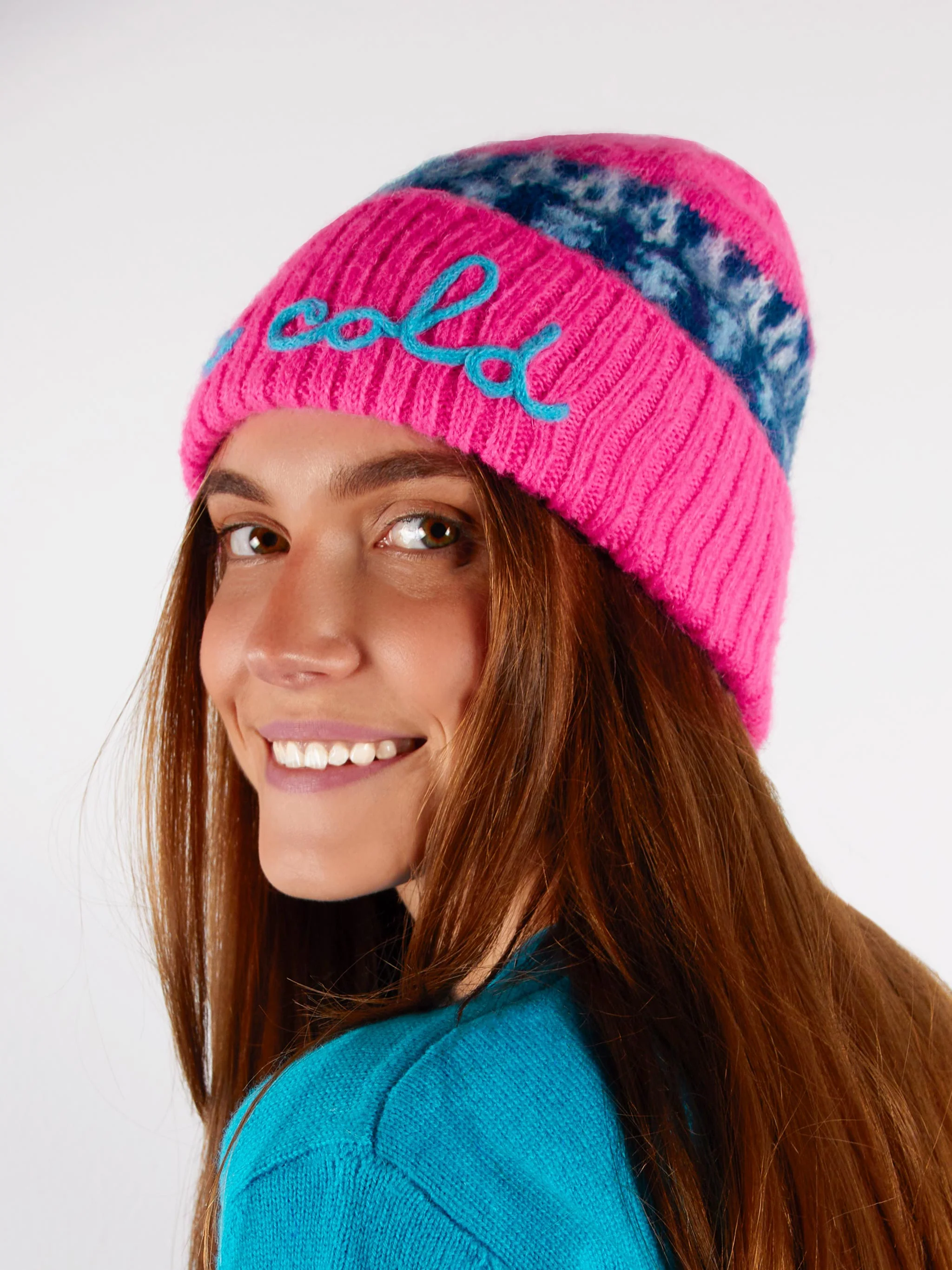 Wengen Nordic Soft beanie with jacquard and embroidery - Image 3