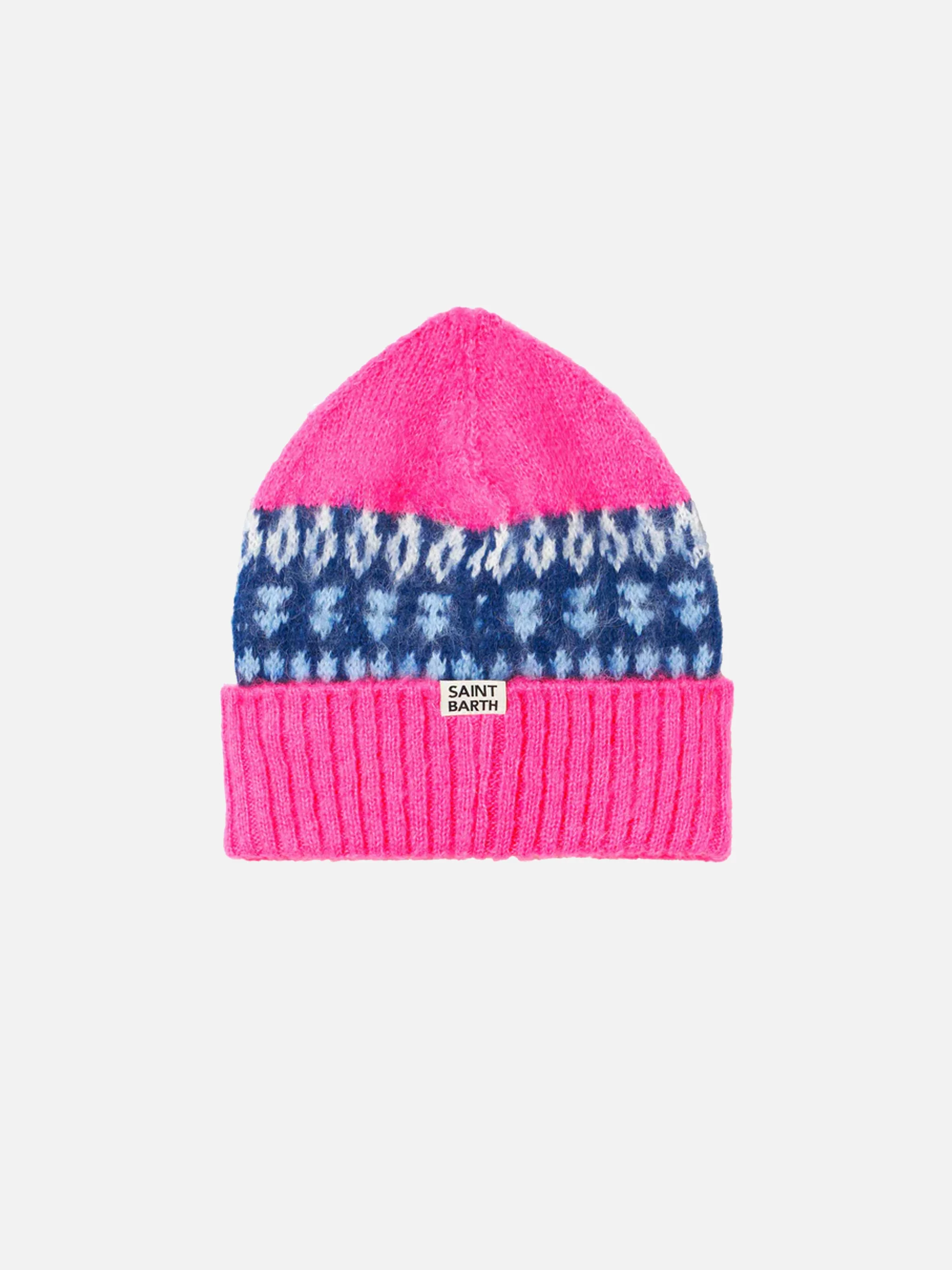 Wengen Nordic Soft beanie with jacquard and embroidery - Image 6