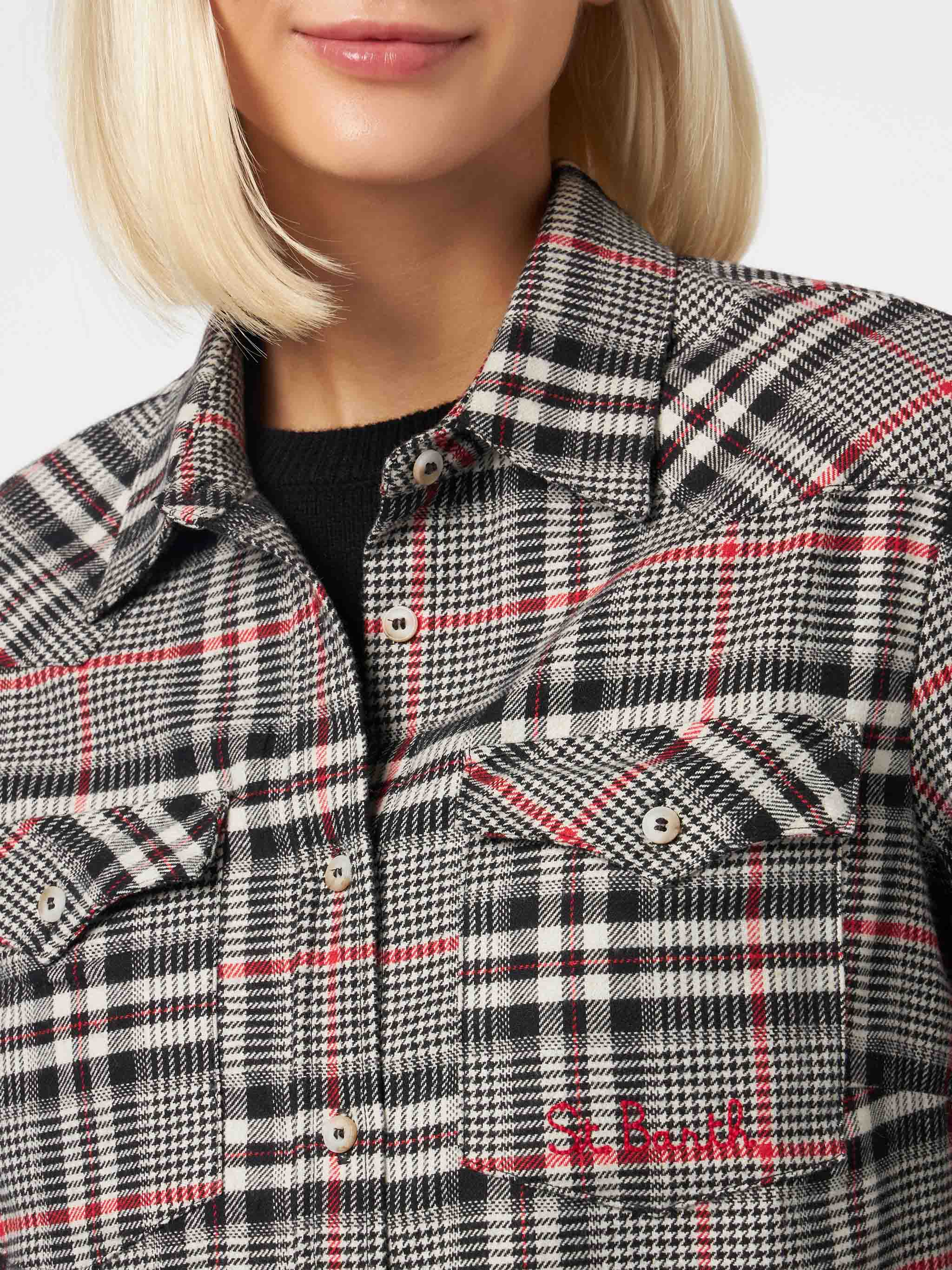 Deer Prince of Wales overshirt - Image 2