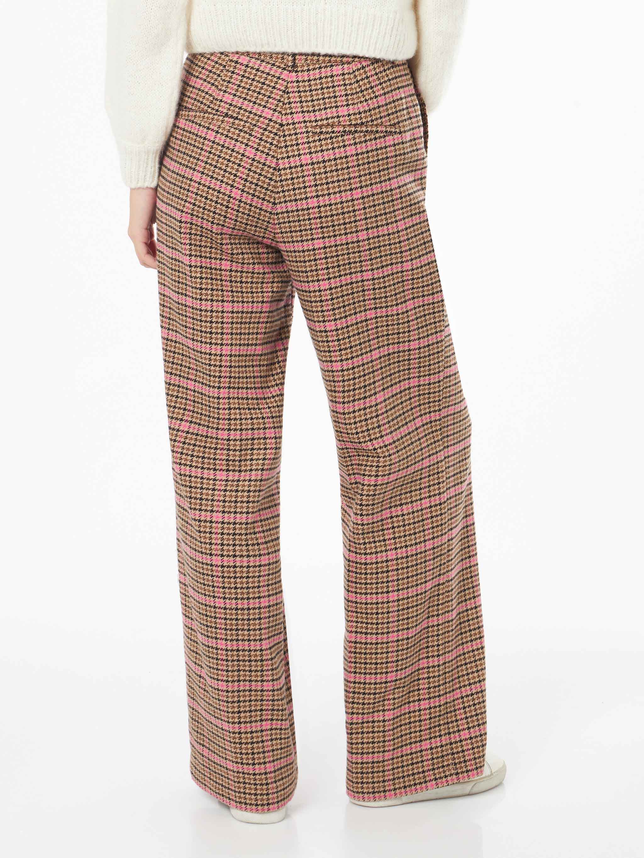 Rebella houndstooth palazzo pants - Image 2