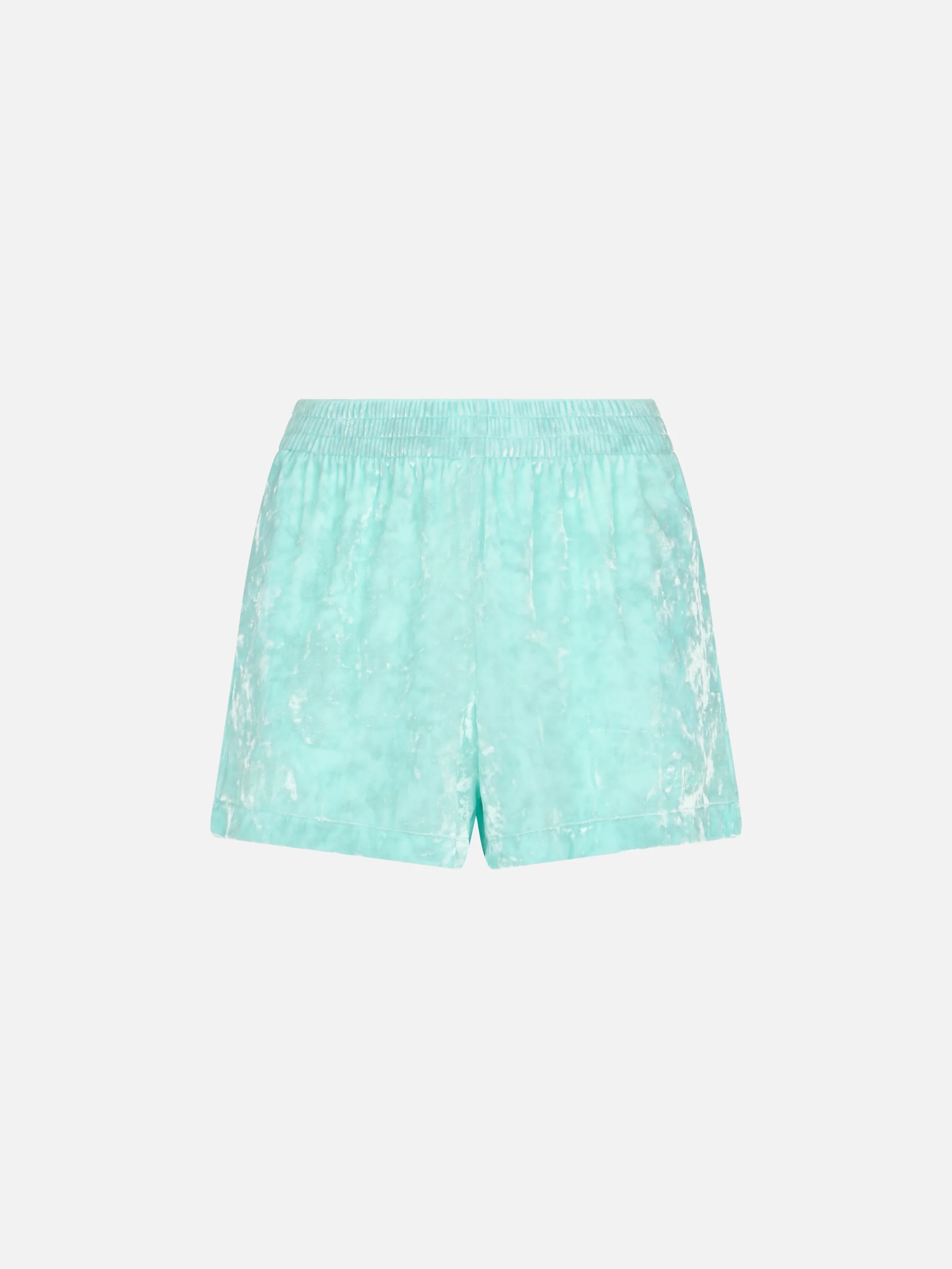 Water green chenille Cate shorts - Image 4