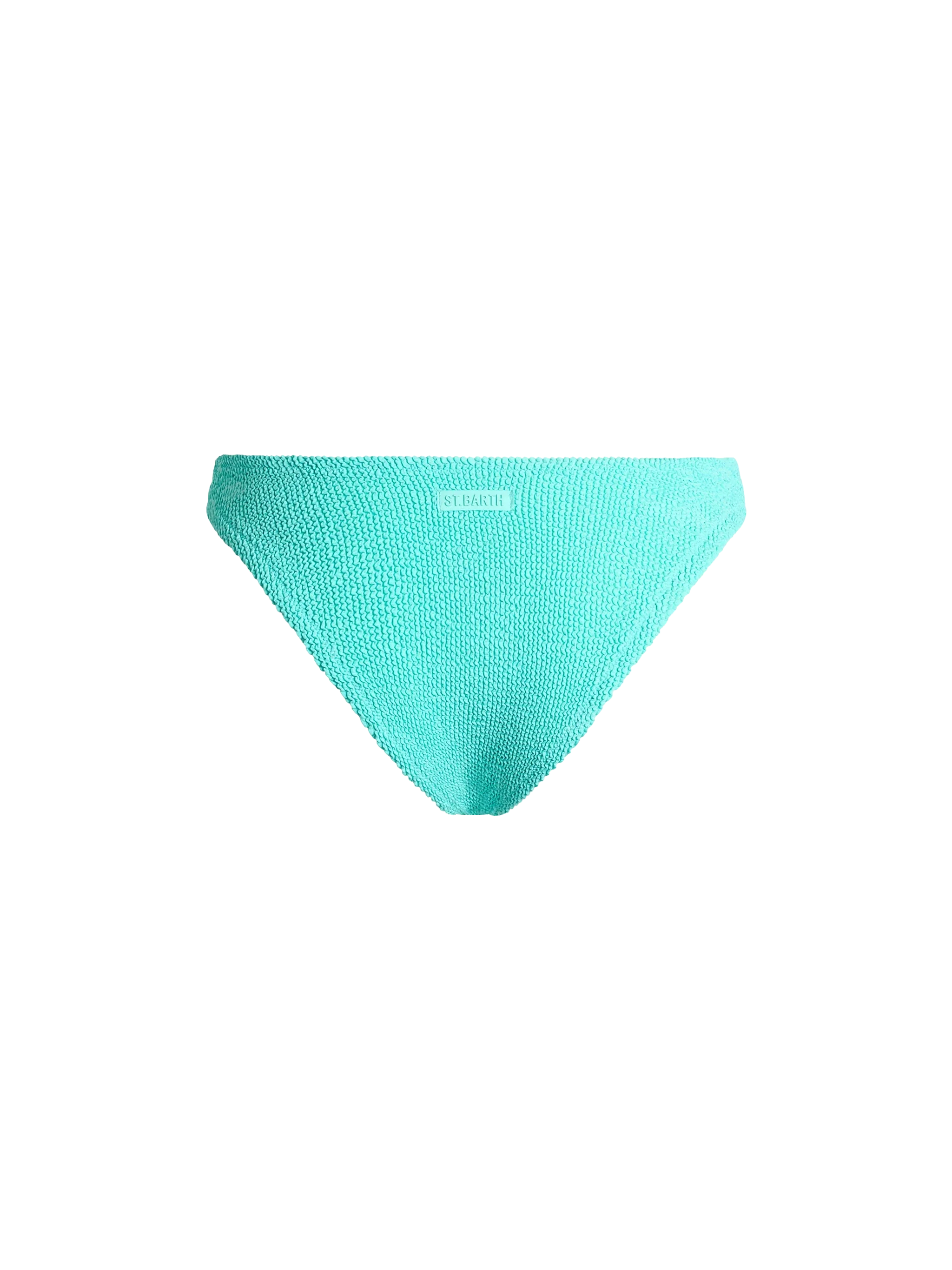 Elise water green crinkle swim briefs - Image 2