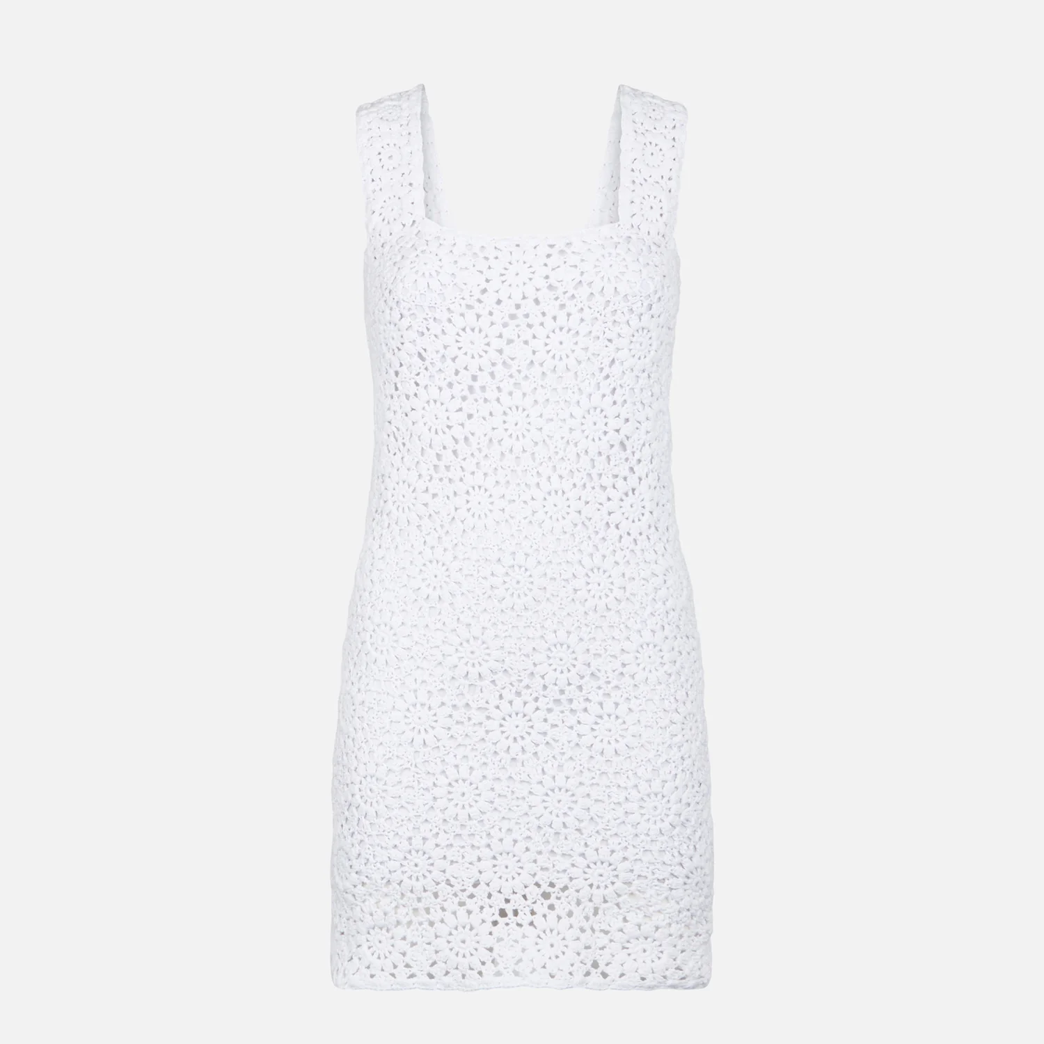 White Jaisal crochet cotton dress - Image 4