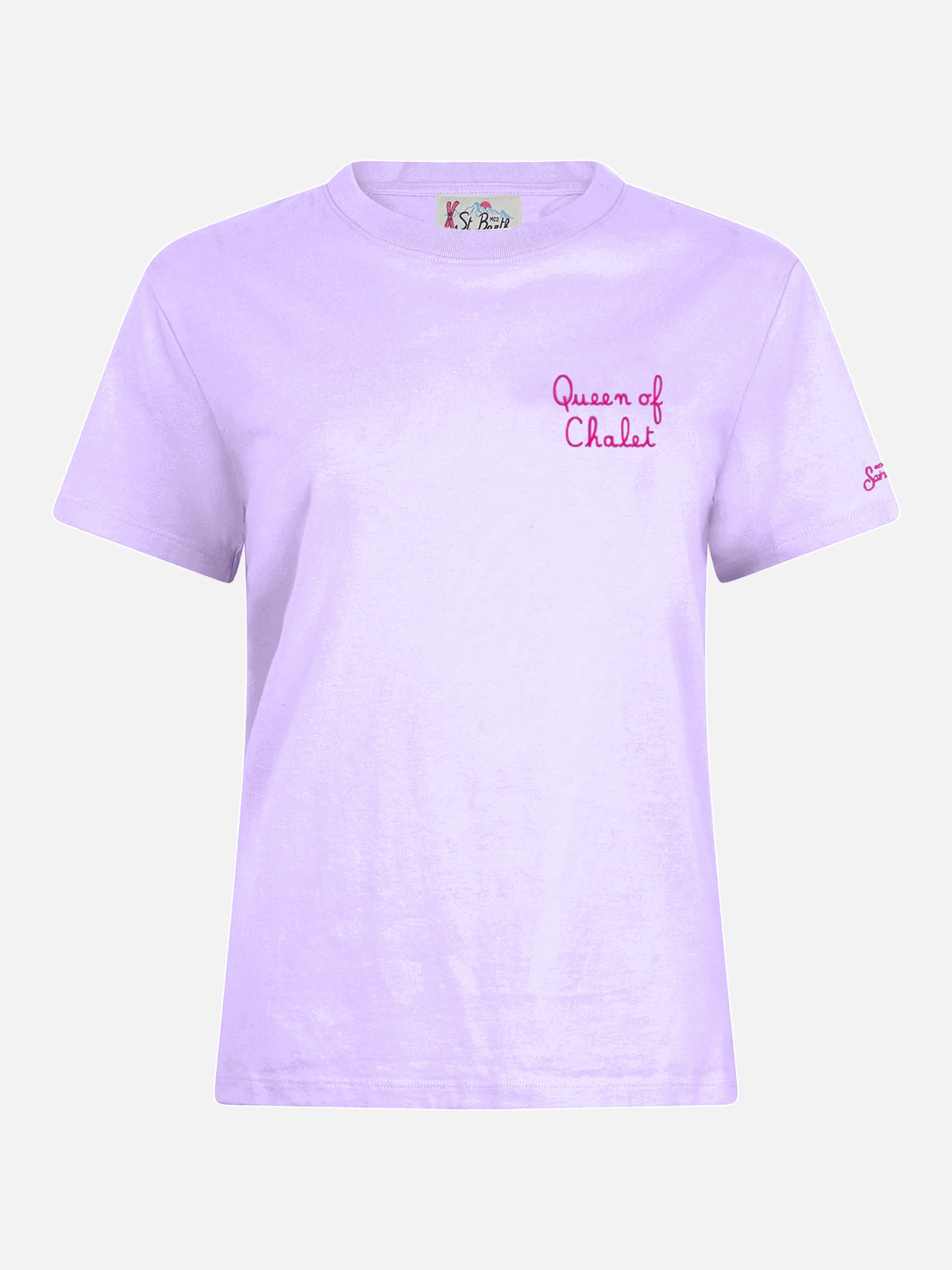 Winter cotton t-shirt Emilie with Queen of Chalet embroidery - Image 3