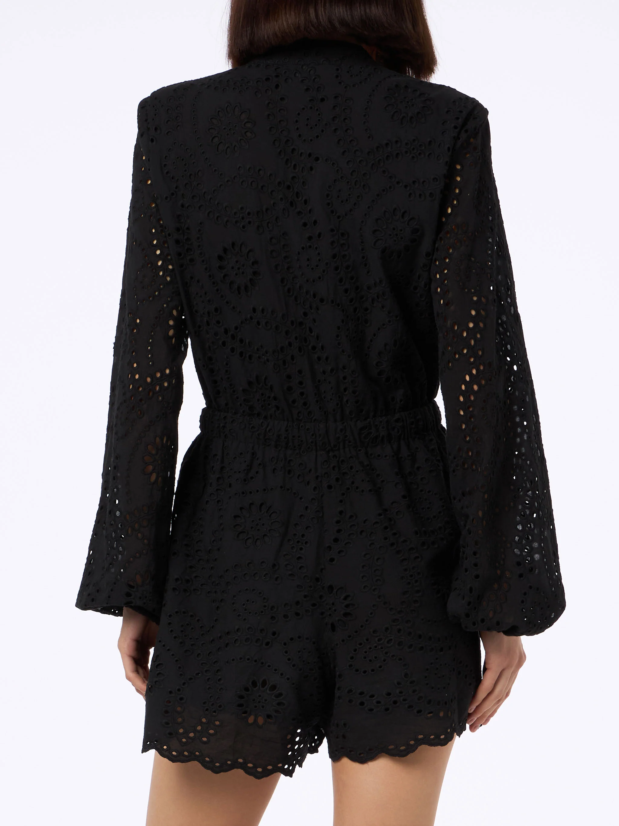 Julian black sangallo playsuit - Image 3