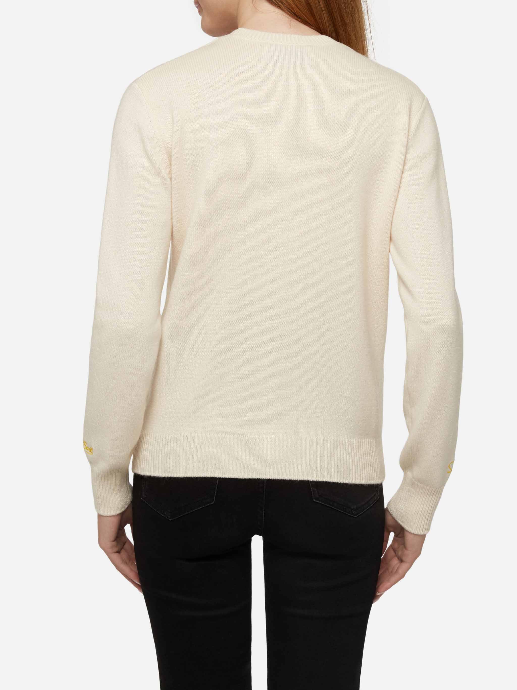 New Queen white Simpson print sweater | Special Edition - Image 3