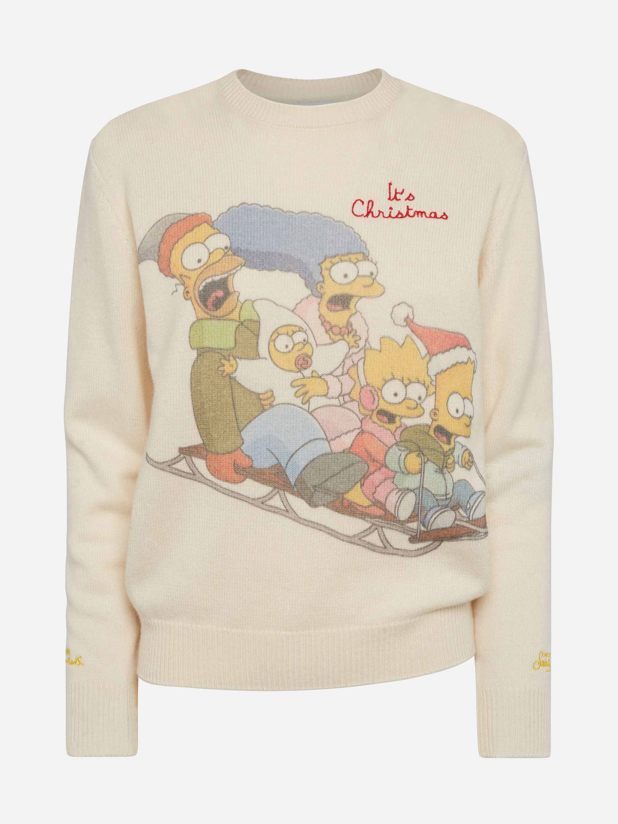 New Queen white Simpson print sweater | Special Edition - Image 4