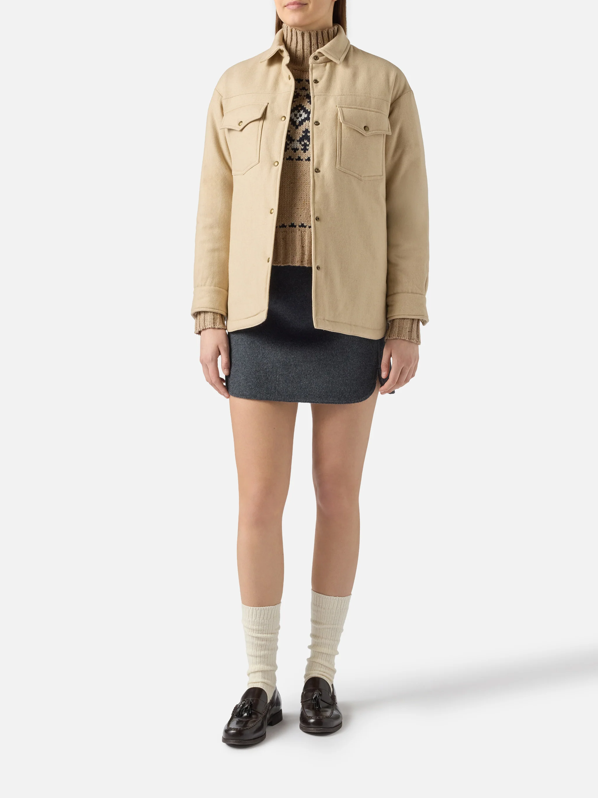 White Kimmy jacket with Saint Barth rhinestone print - Image 2