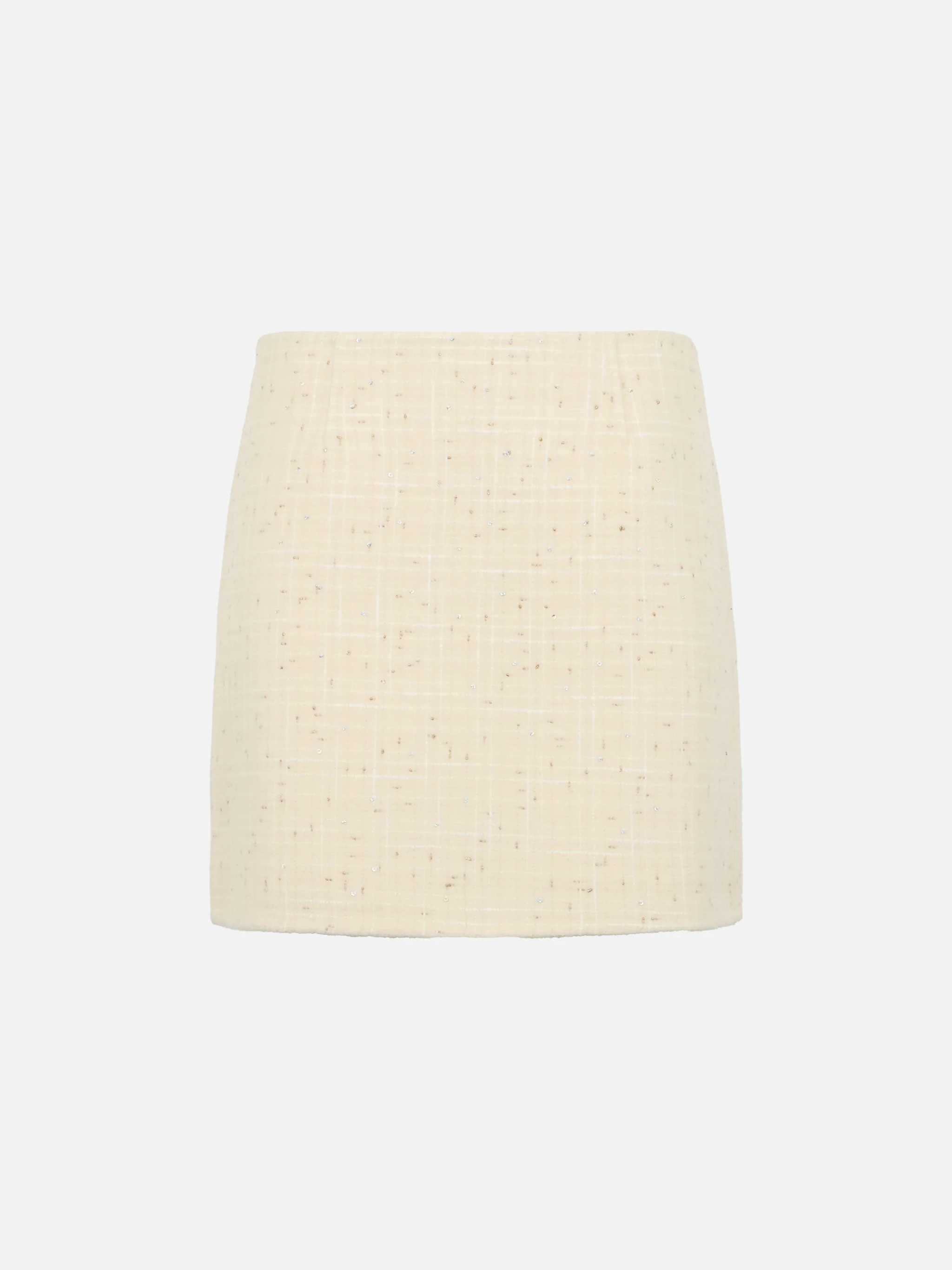 Katrine wool tweed skirt with sequins - Image 5