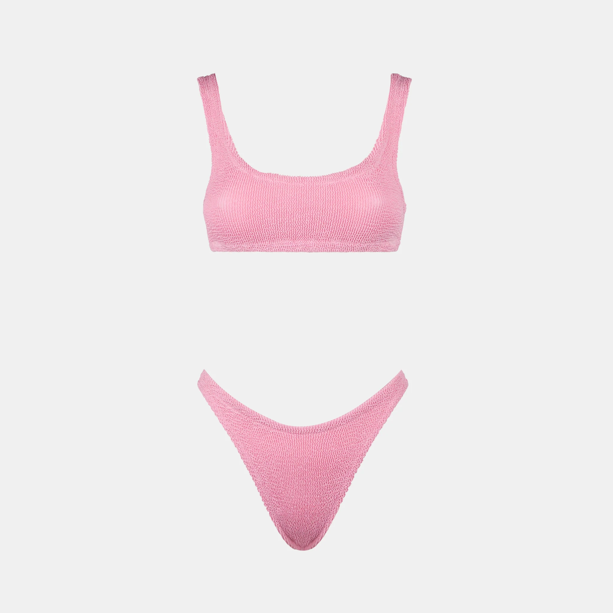Naima Naomi pink crinkle bralette bikini - Image 5