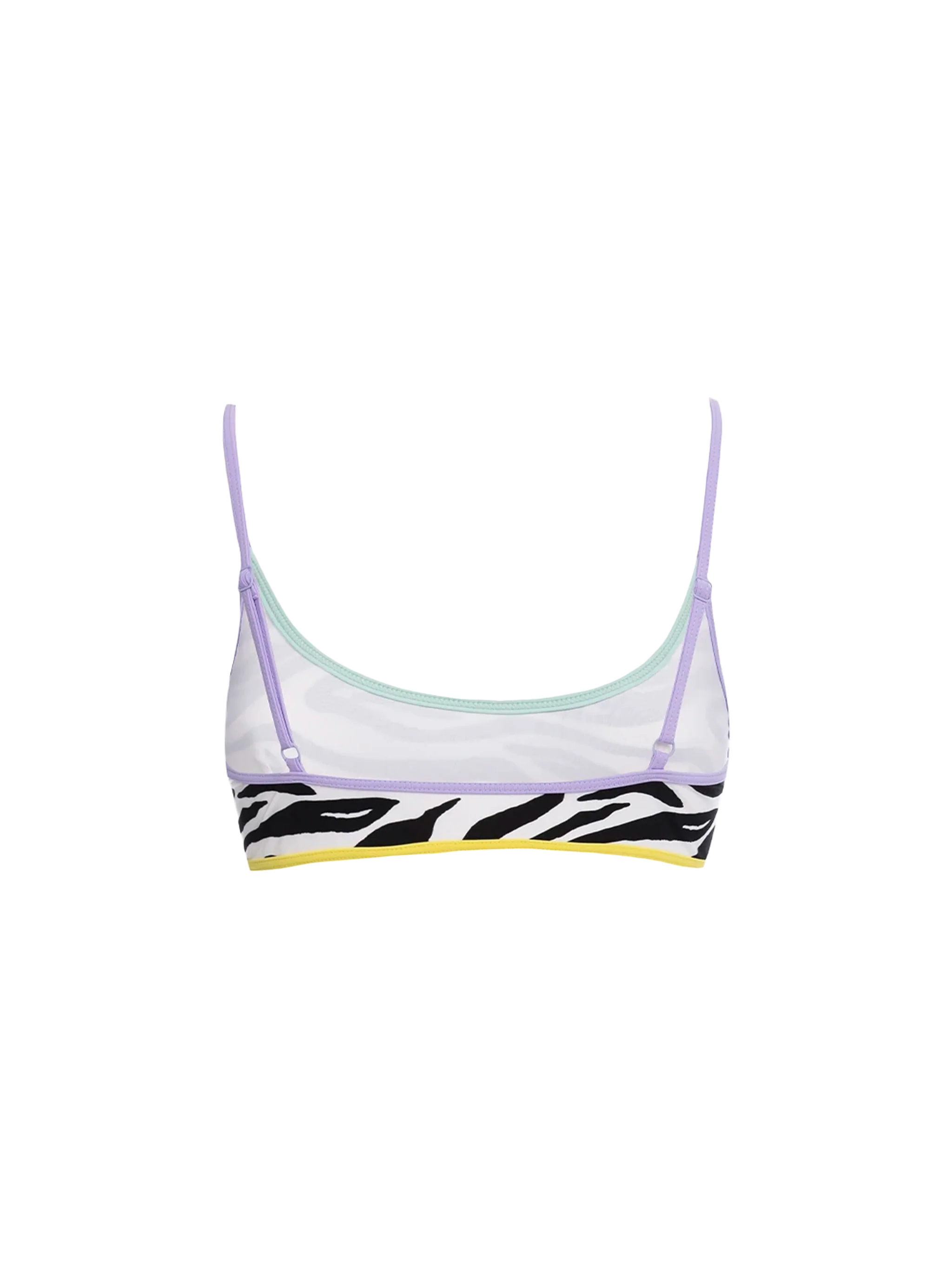 Judy String zebra print bralette bikini top - Image 2