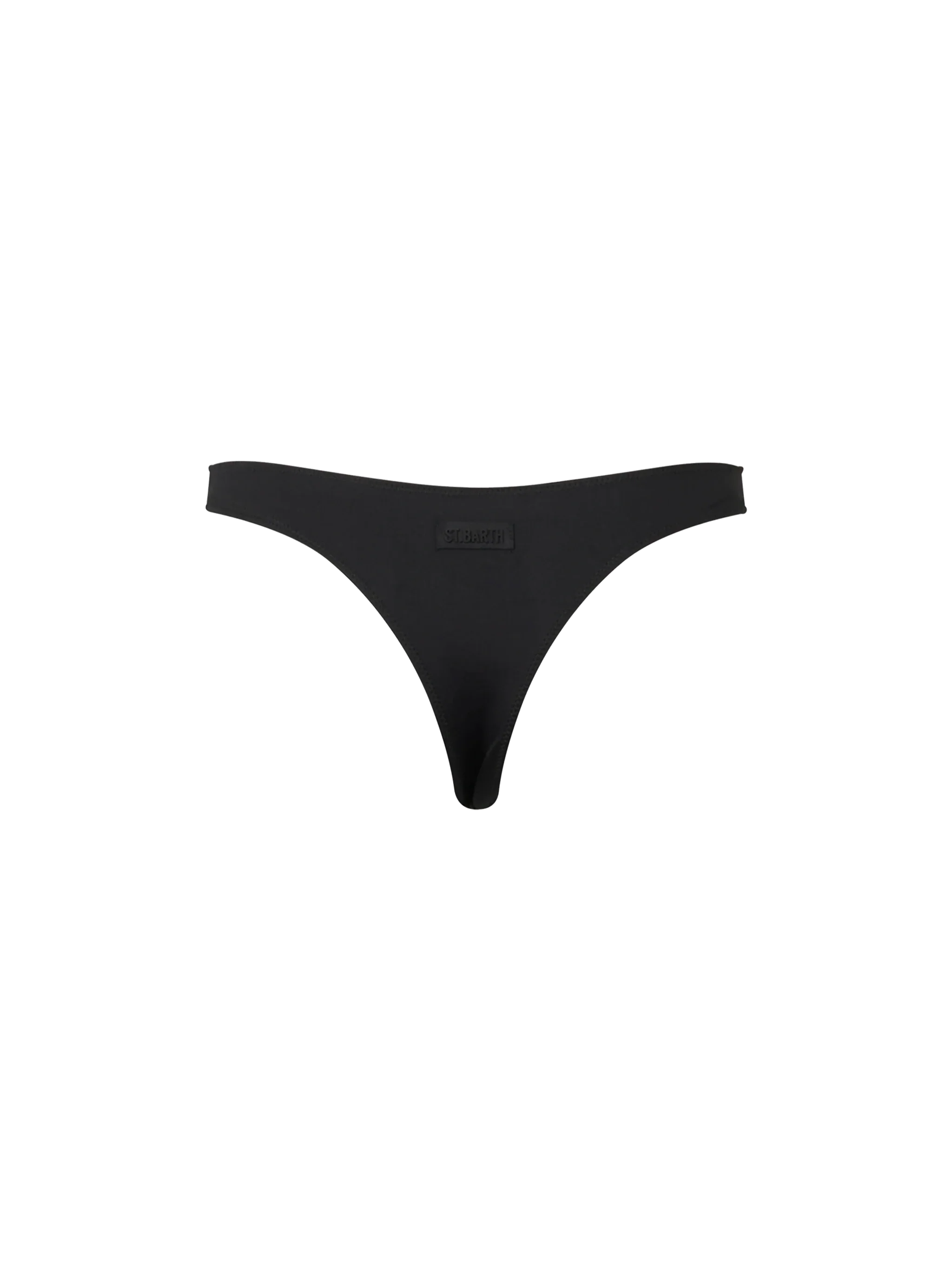 Naomi zebra print cheeky swim briefs with rhinestones - Image 2