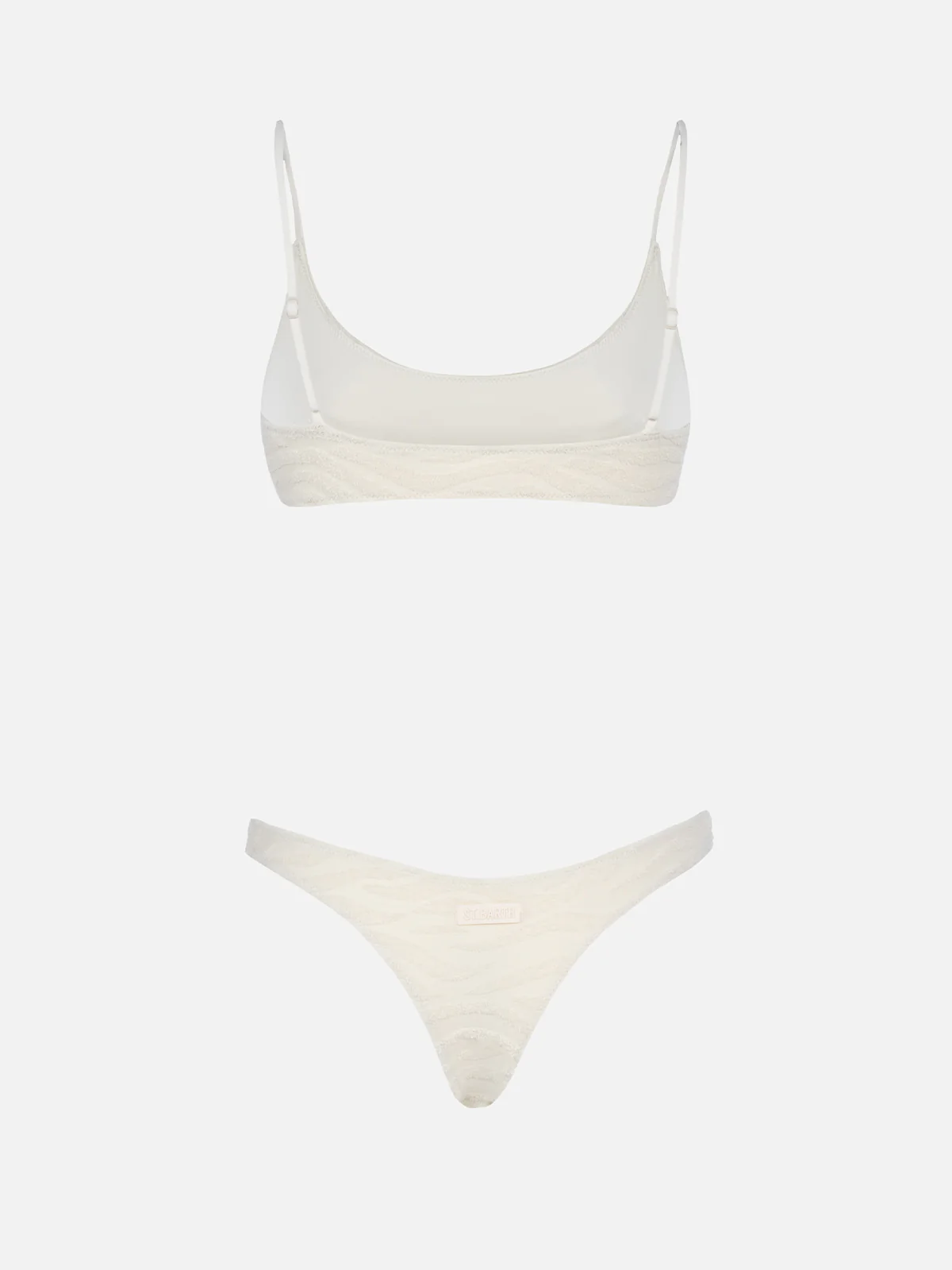 Judy Naomi zebra terry bralette bikini - Image 3