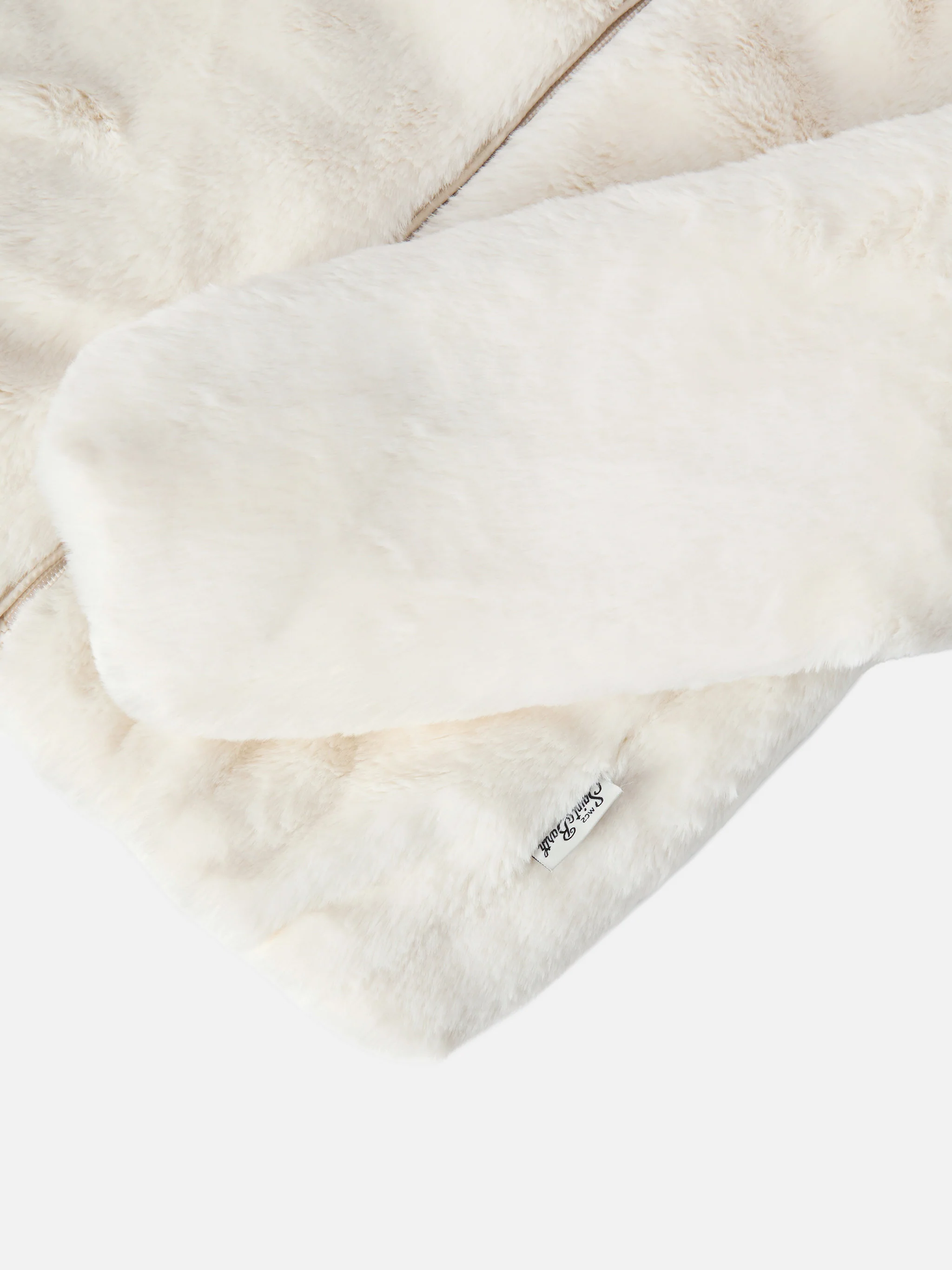 Faux-fur jacket with hood, ears and Trudi charm - Image 4