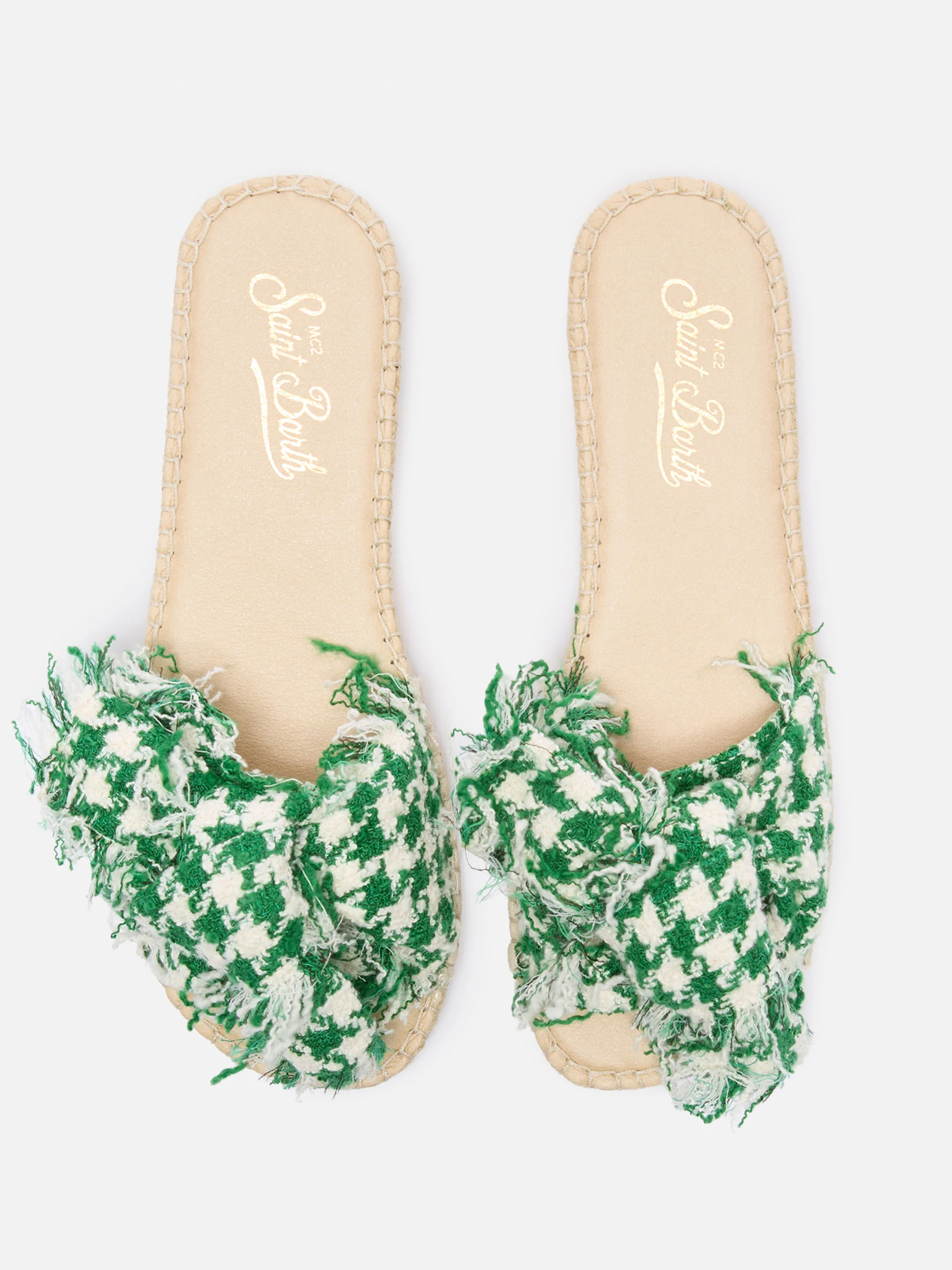 Women’s Luz slip on sandal with patterned design - Image 2