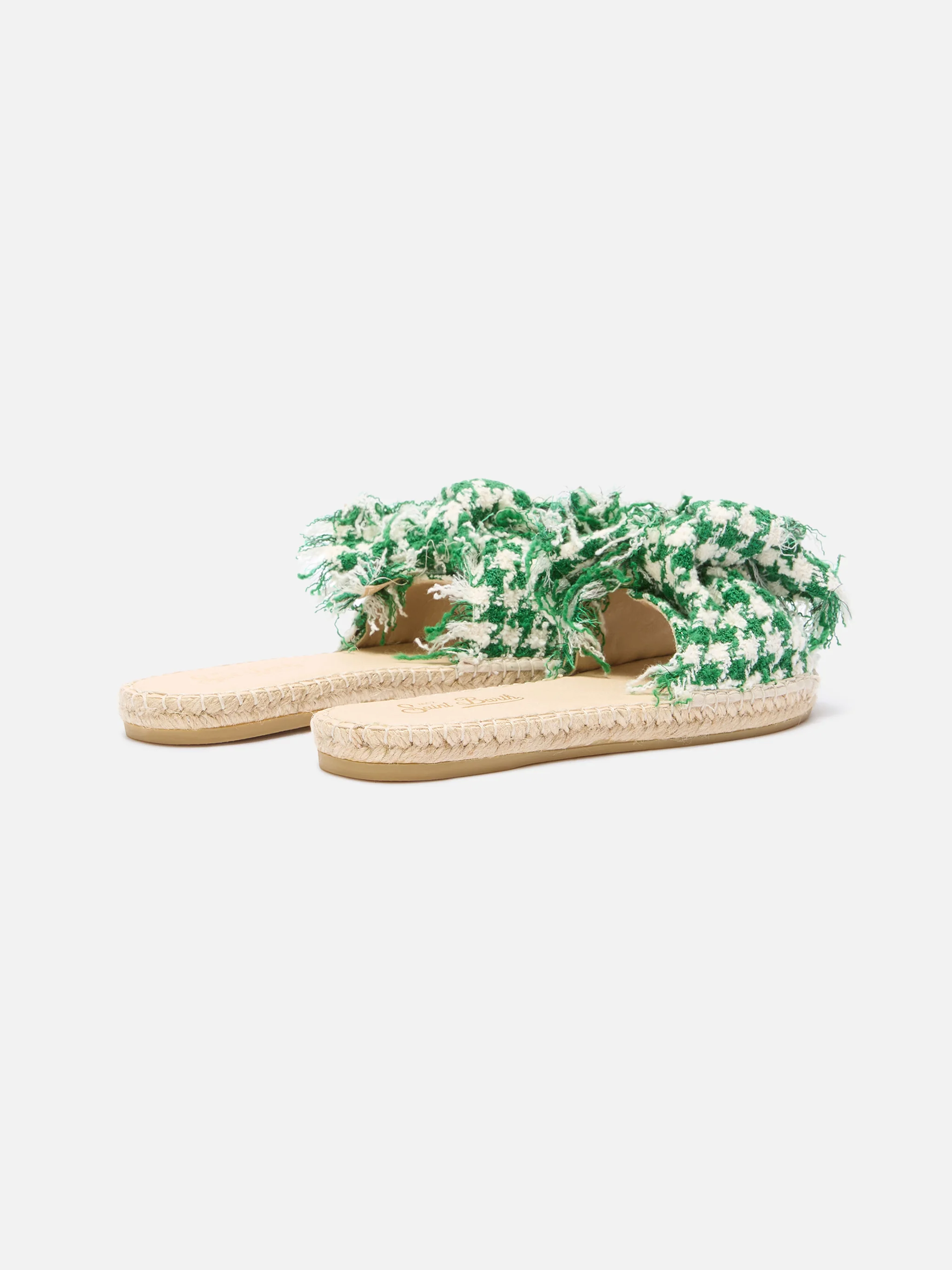 Women’s Luz slip on sandal with patterned design - Image 3