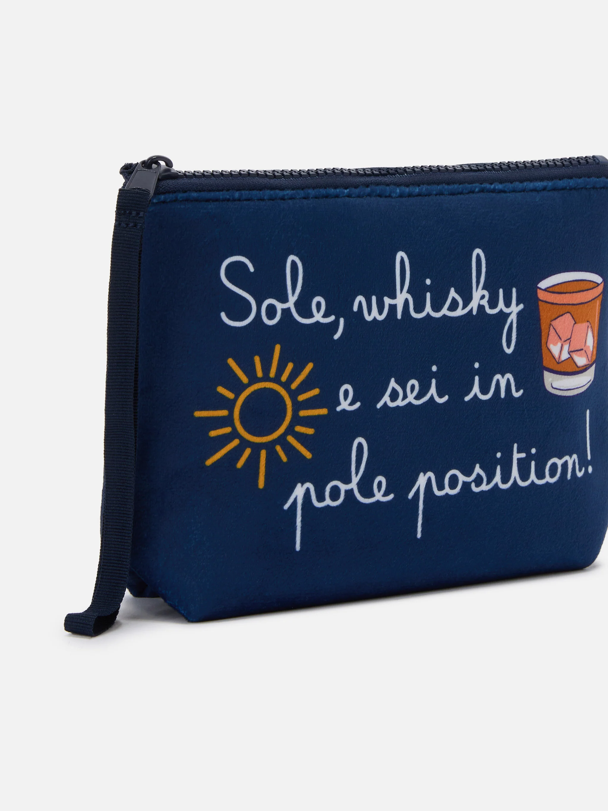 Wooly pochette Aline with Sole, whisky...print | VACANZE DI NATALE SPECIAL EDITION - Image 2