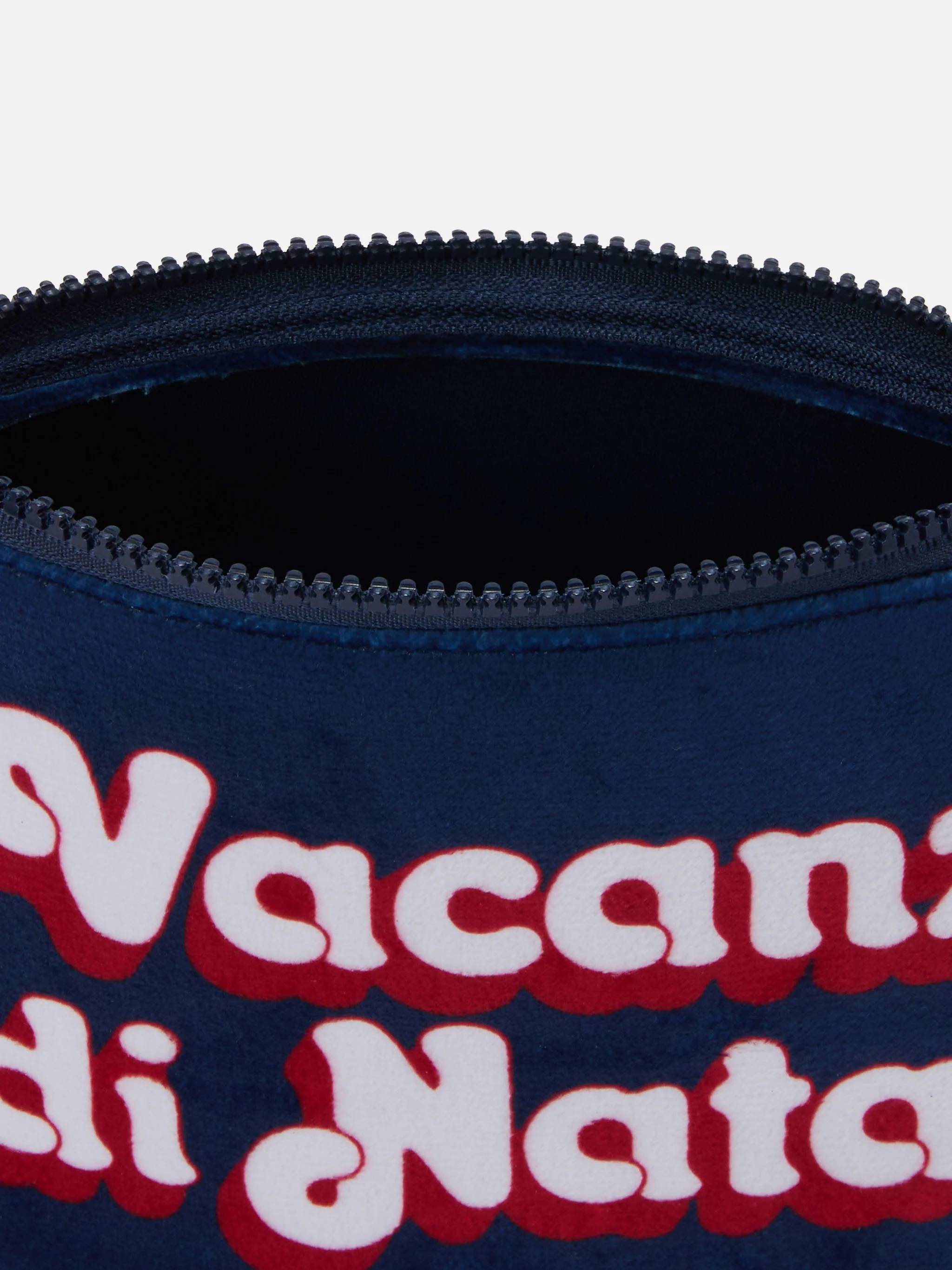 Aline Pouch in wool-effect fabric with Christmas Vacation print | VACANZE DI NATALE SPECIAL EDITION - Image 4